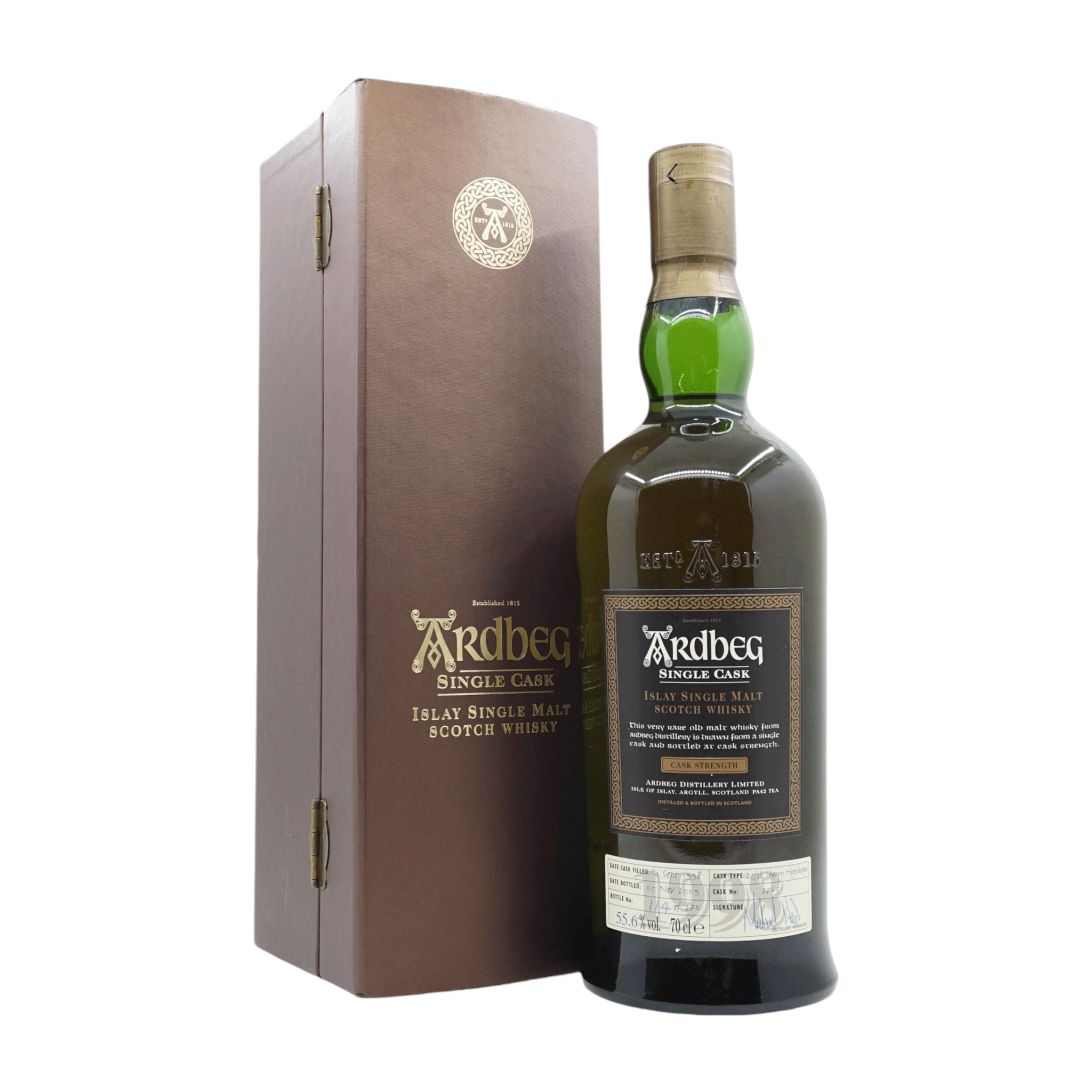 Ardbeg 1998/2009 單桶#2763