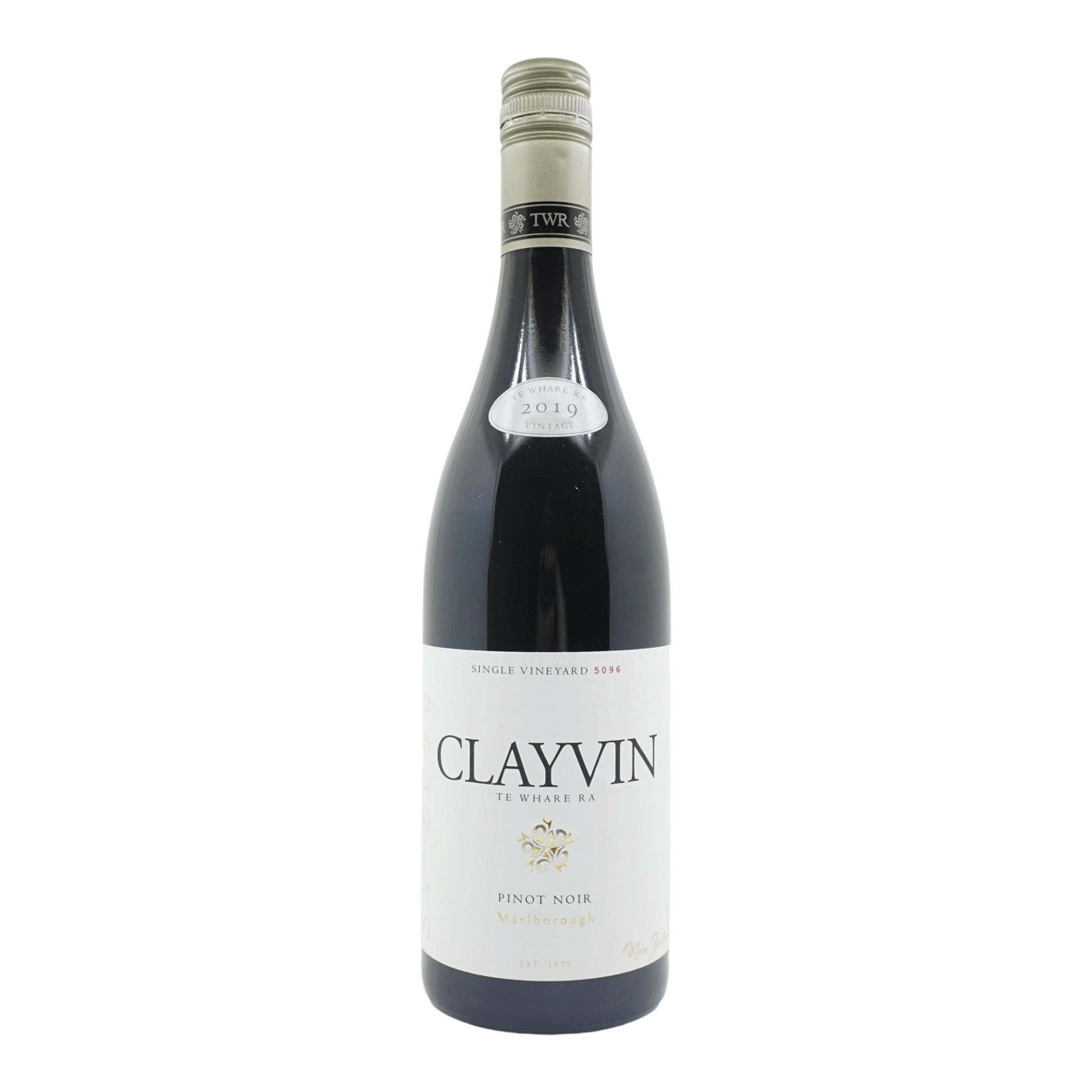 Te Whare Ra Clayvin 單一葡萄園黑皮諾 2019(詹姆斯·薩克林:97)