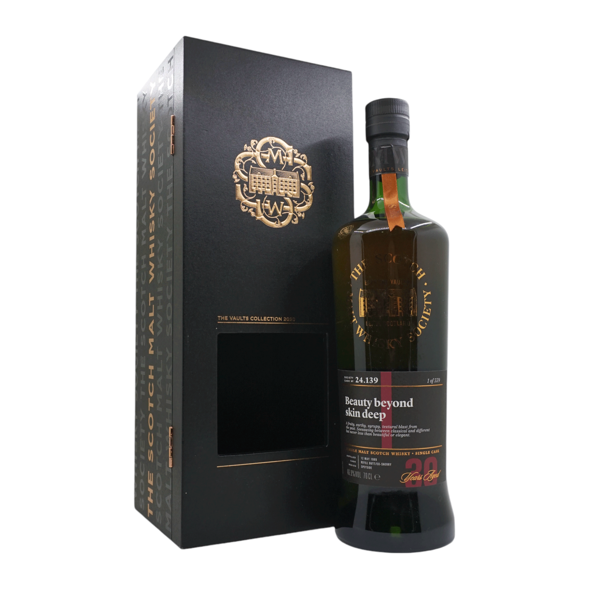 맥캘런 1989/2019 30년산 SMWS 24.139 - 피부 깊숙이 숨겨진 아름다움