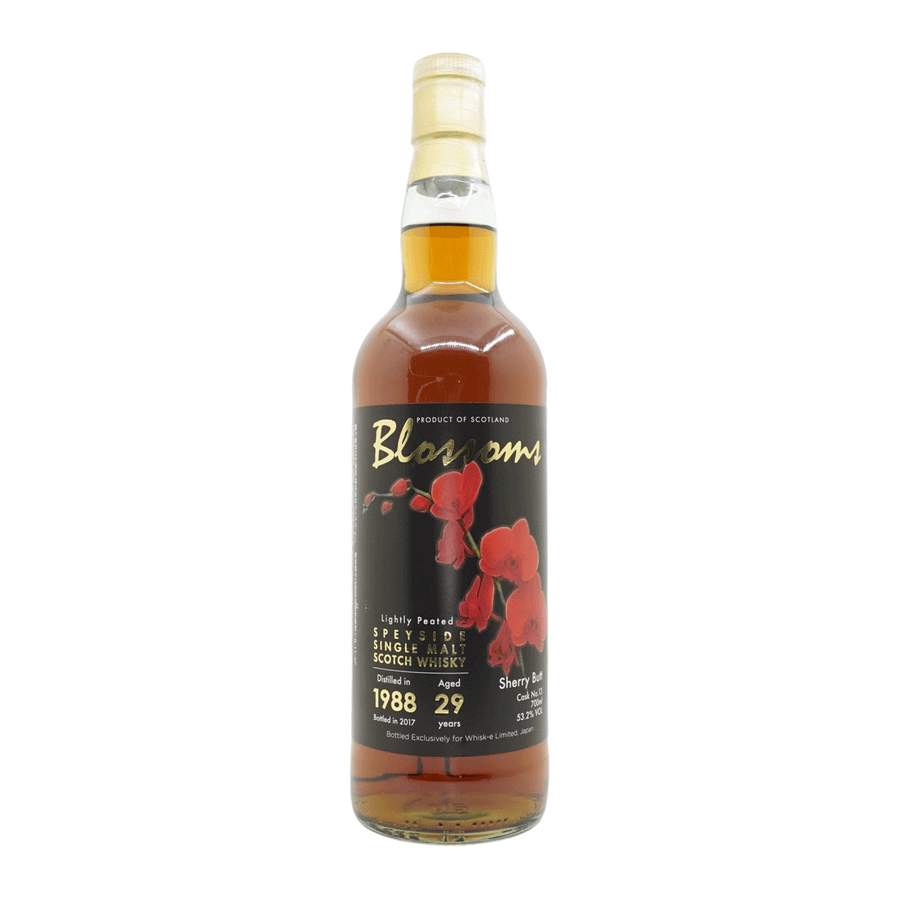 스페이사이드 싱글 몰트 스카치 위스키 1988/2017 29년산 Whisk-e Ltd. - Blossoms 53.2%
