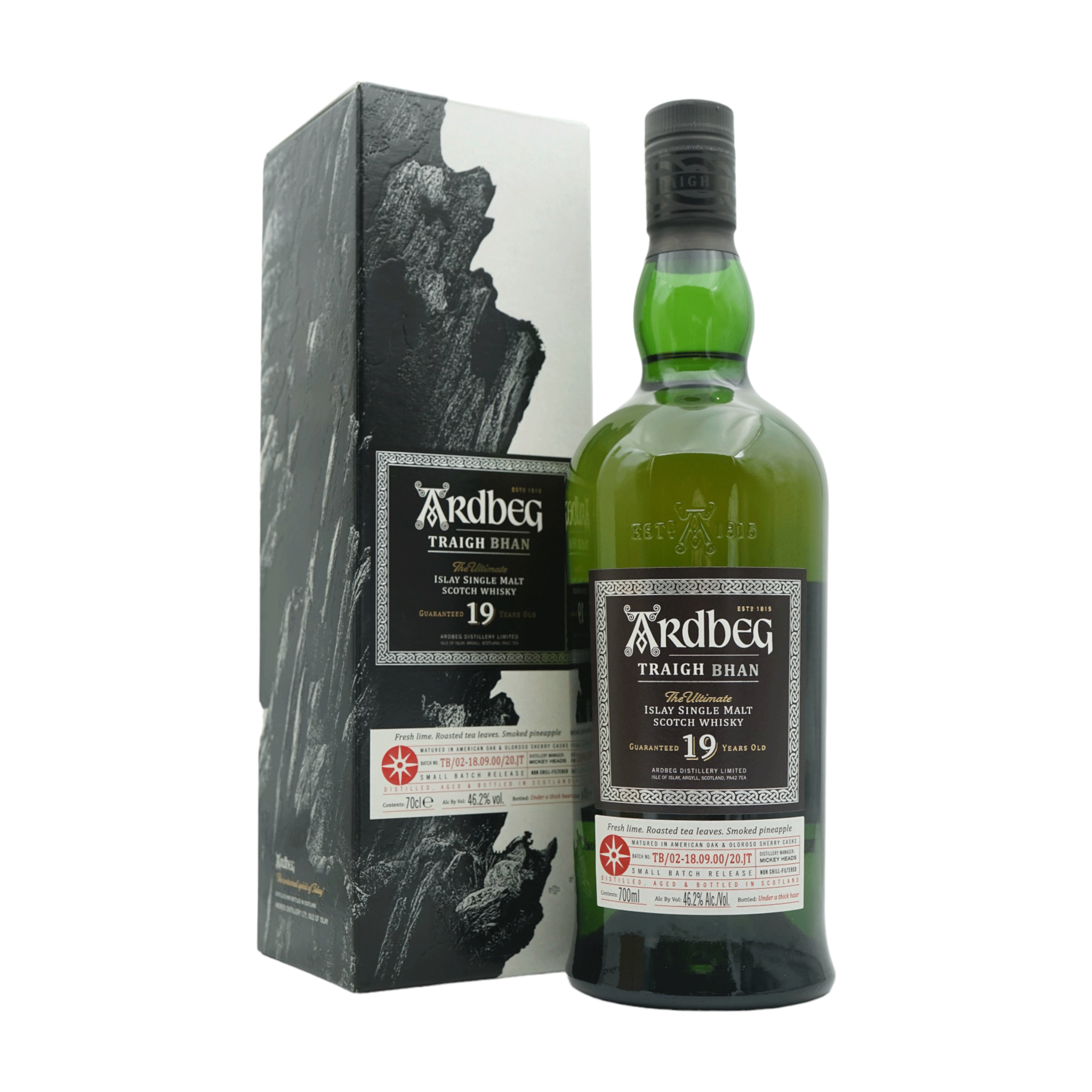 Ardbeg Traigh Bhan 2000/2020 19 Year Old Batch 2 46.2%