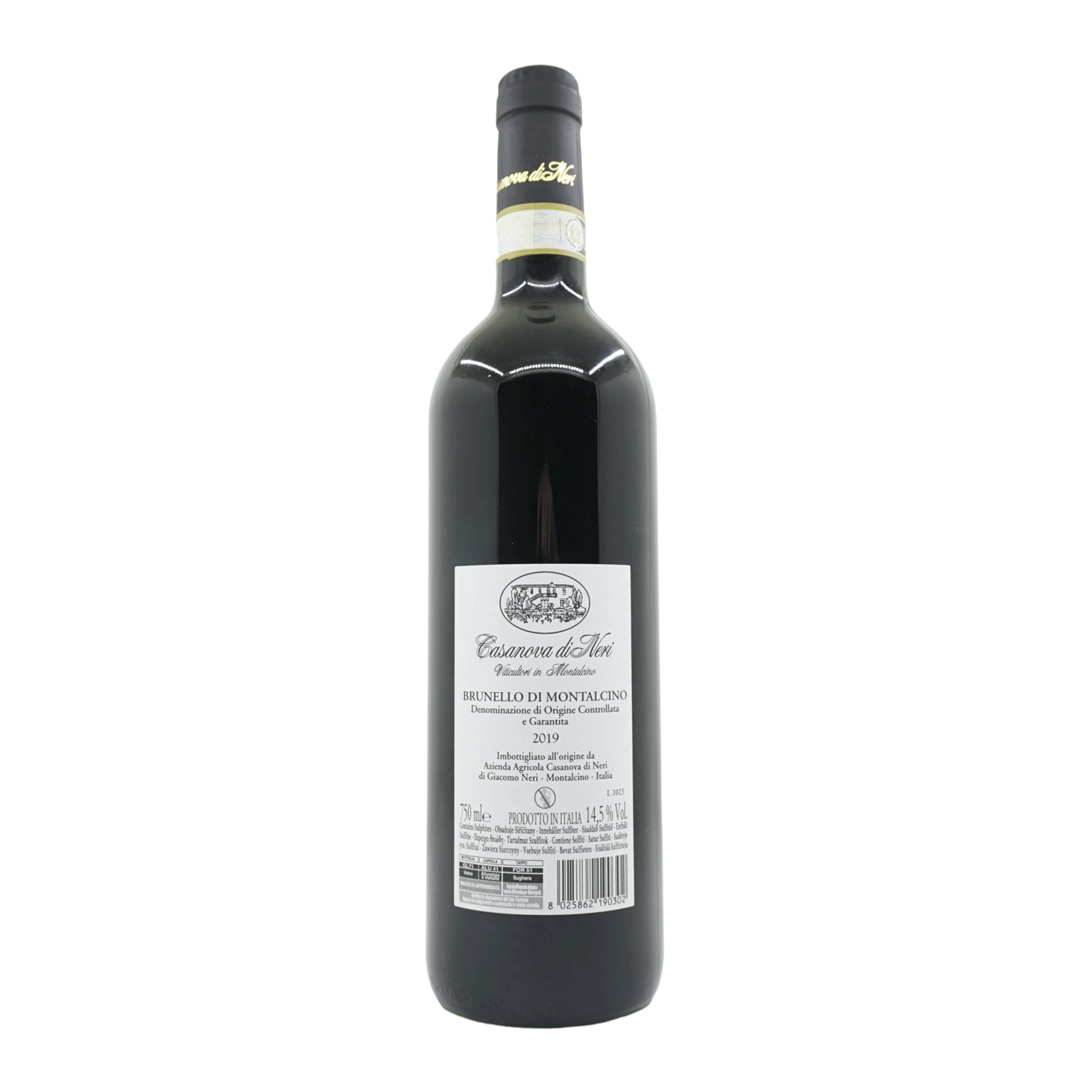 Casanova di Neri Brunello di Montalcino DOCG 2019(葡萄酒倡導者羅伯特·帕克:95)
