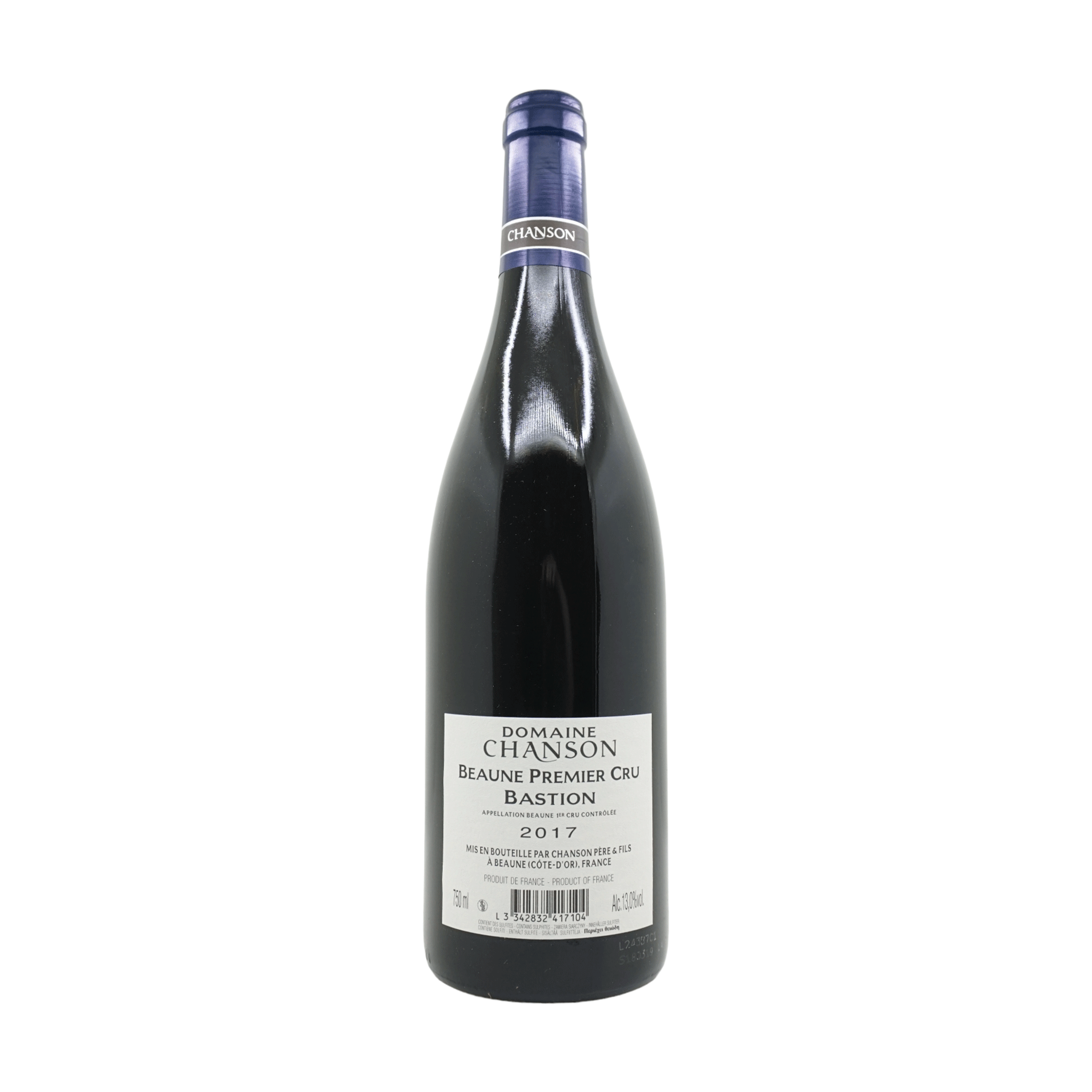 Chanson Pere & Fils Beaune-Bastion 一級園 2017 年