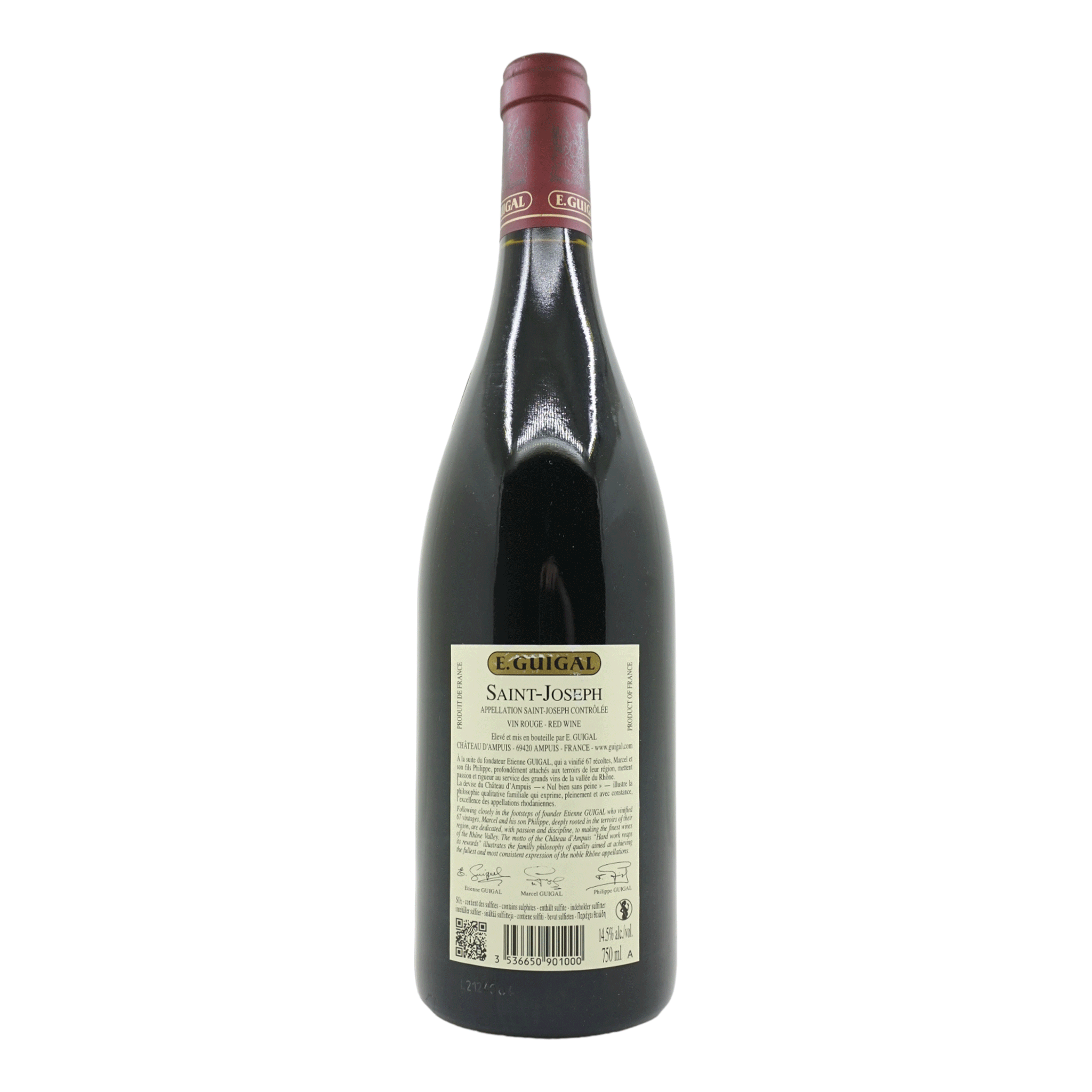 E. Guigal Saint-Joseph 2020(詹姆斯·薩克林:91)