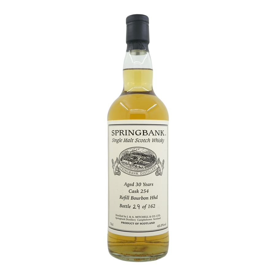 Springbank 30 Year Old Private Bottling #254