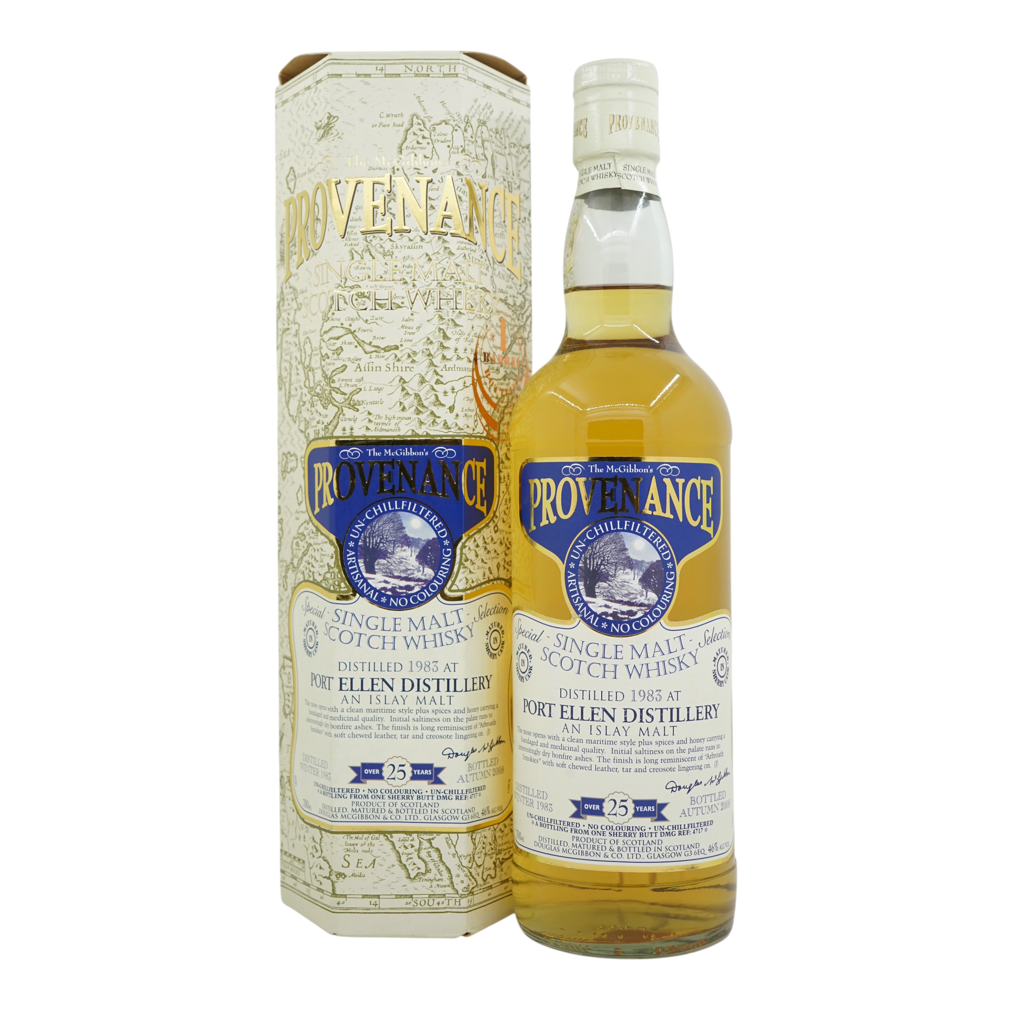 Port Ellen 1983/2008 25 Year Old McGibbon's Provenance #DMG4717
