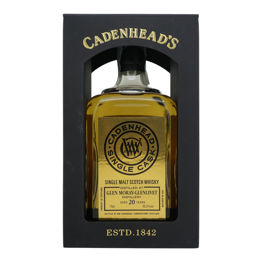 Glen Moray 1998/2019 20 Year Old Single Cask Cadenhead's 52.2%