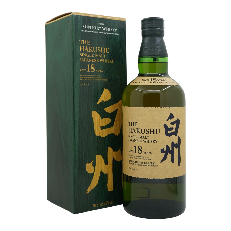 Hakushu 18 Year Old (英文背標)