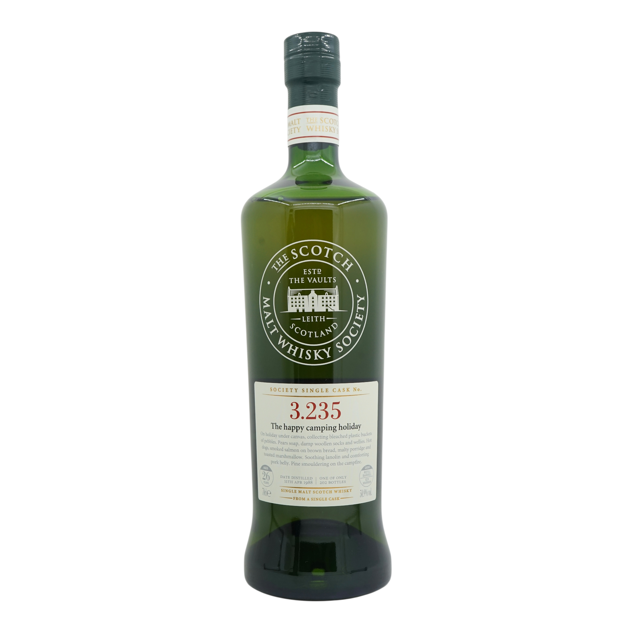 Bowmore 1988/2014 26 Year Old SMWS 3.235 - The happy camping holiday
