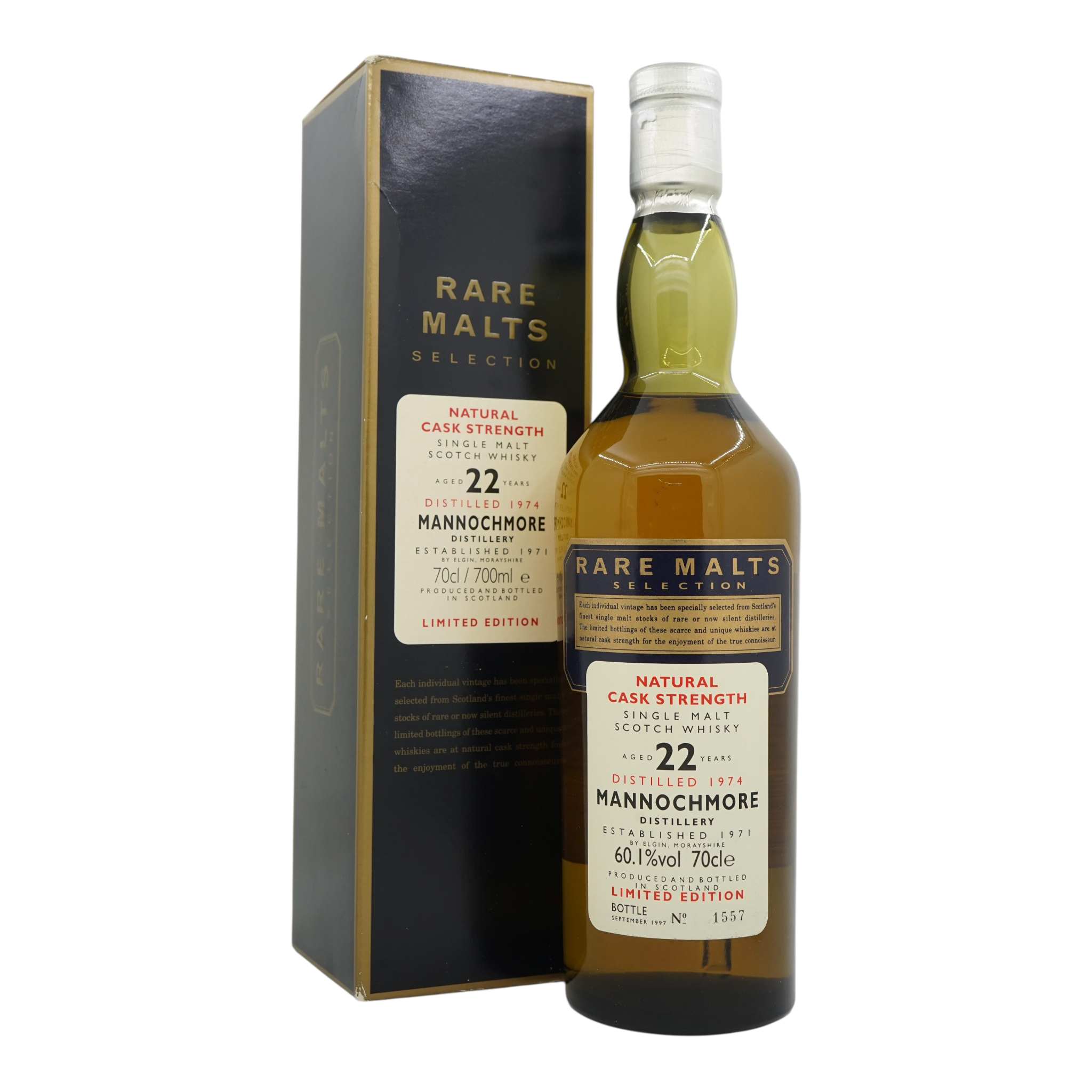 Mannochmore 1974/1997 22 Year Old Rare Malts Selection