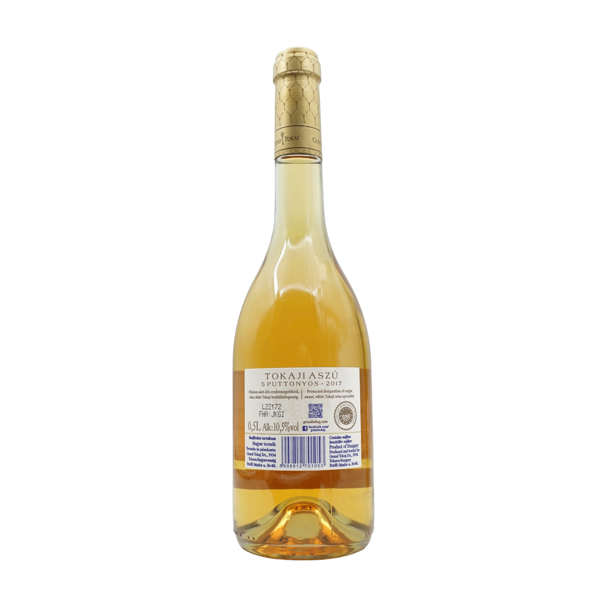 Grand Tokaj Tokaji Aszú 5 Puttonyos 2017(Decanter 世界葡萄酒獎:94)