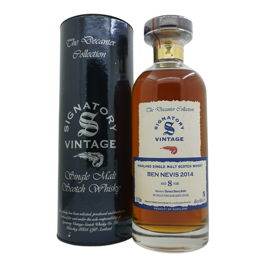 Ben Nevis 2014 8 Year Old The Decanter Collection Signatory Ben Nevis 2014 8 Year Old The Decanter Collection Signatory