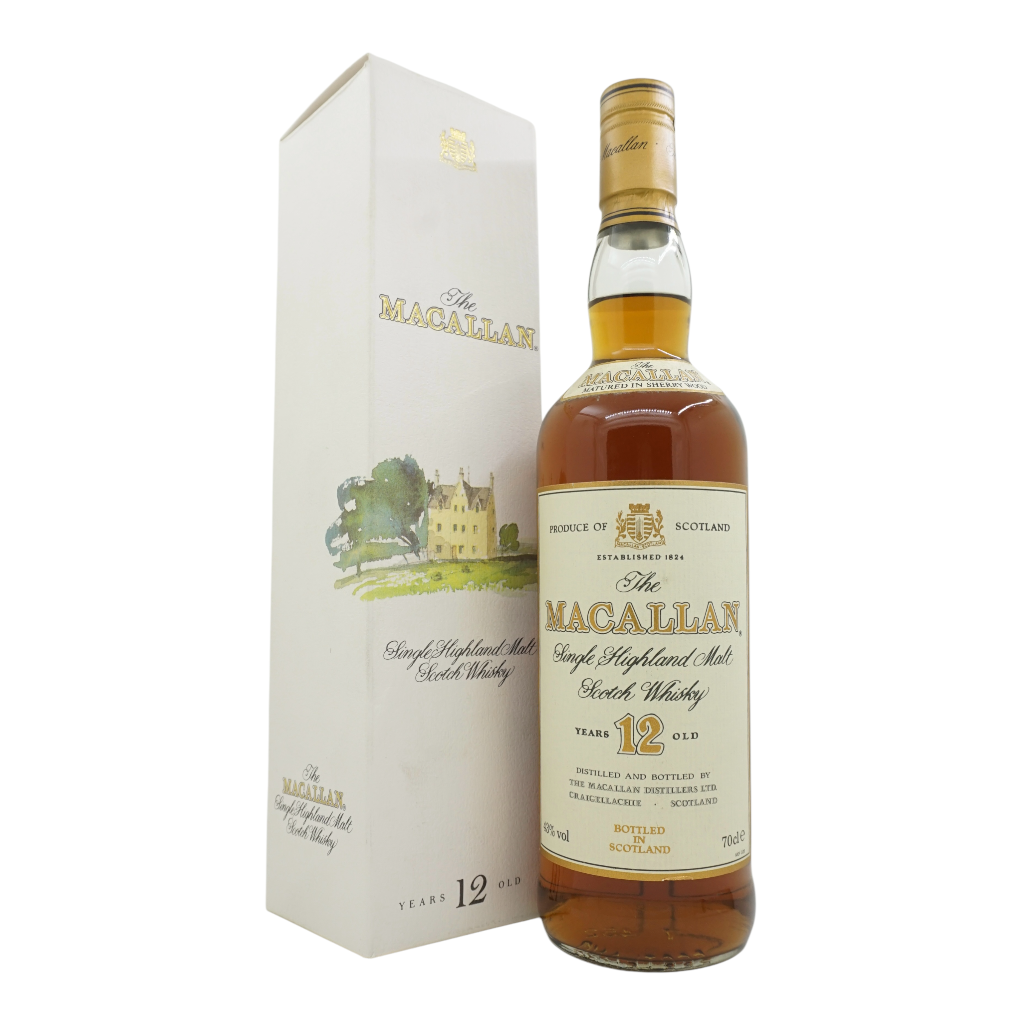 Macallan 12 Year Old 43% 1990s