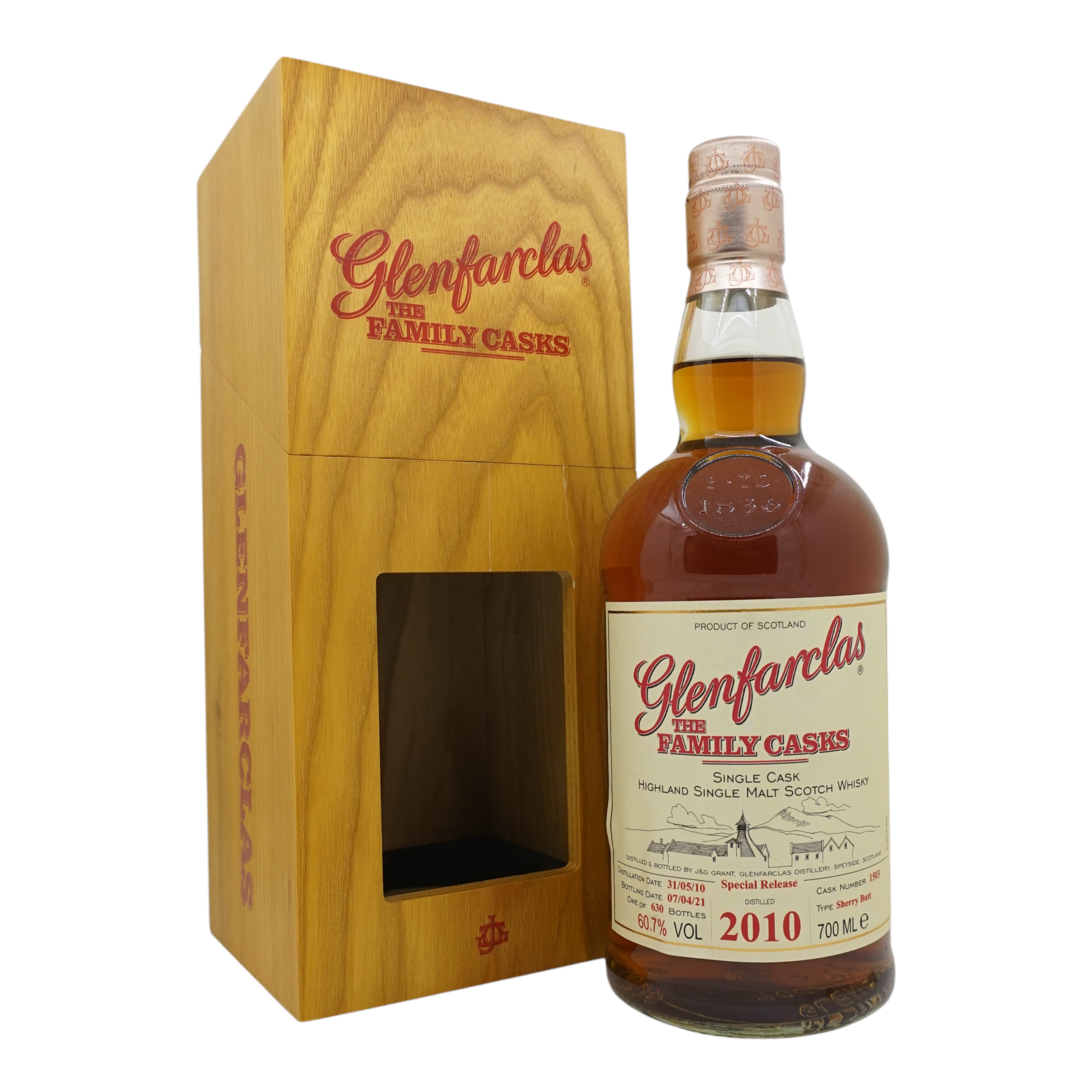 Glenfarclas 2010/2021 The Family Casks - Special Release #1503
