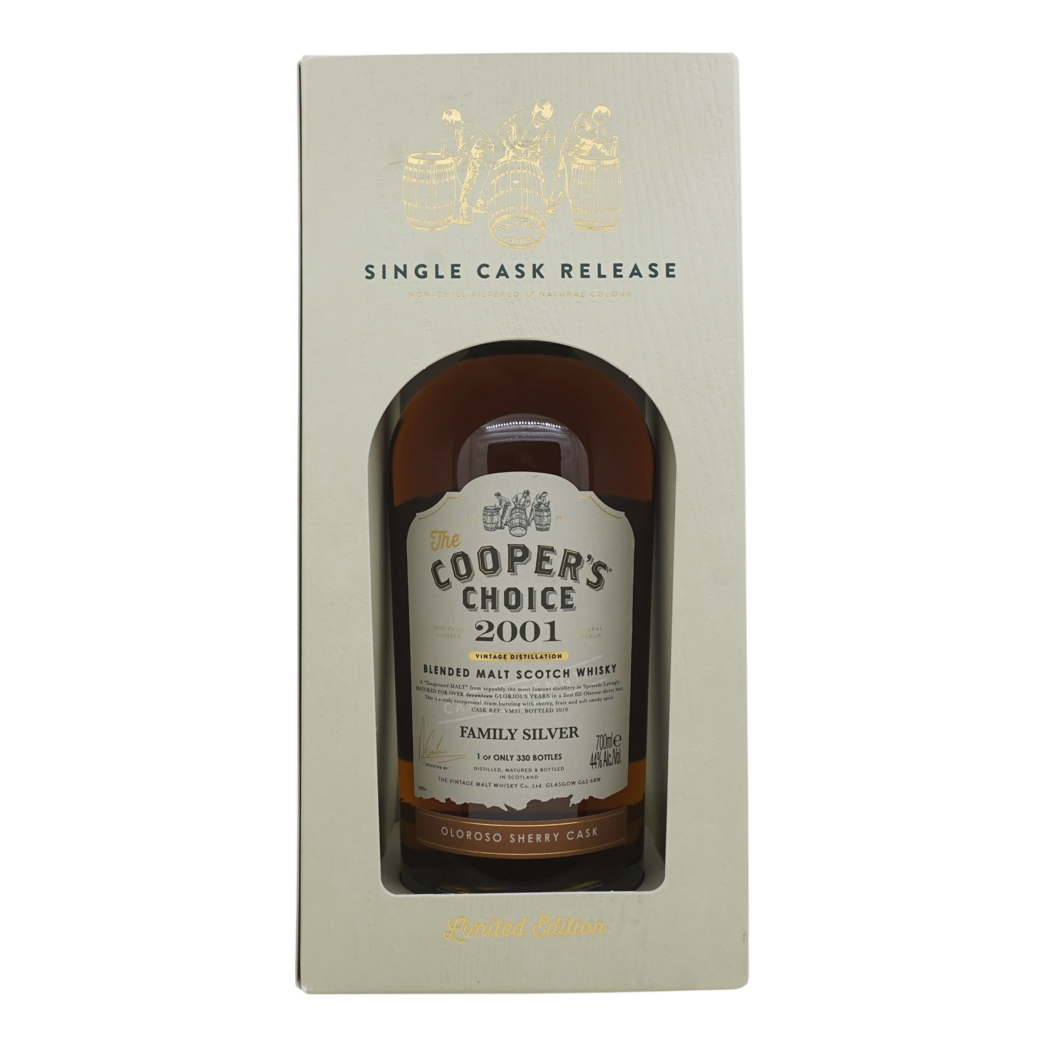 混合麥芽蘇格蘭威士忌 2001/2019 Cooper's Choice #VM31