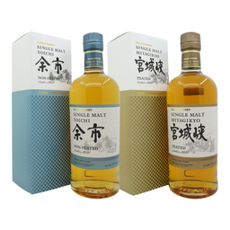 Nikka Discovery Serie 餘市單一麥芽無泥煤風味威士忌 & 宮城峽單一麥芽泥煤風味威士忌