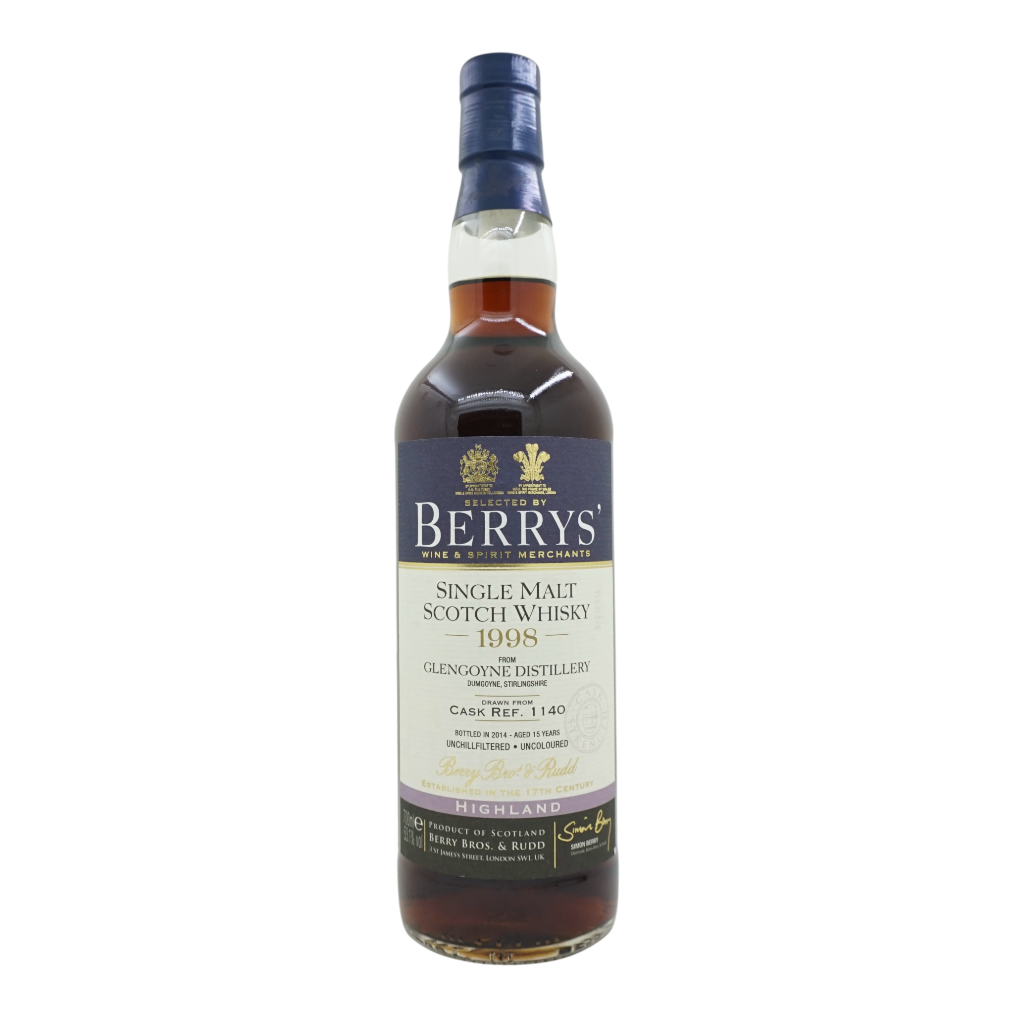 Glengoyne 1998/2014 15 年 Berrys' Berry Bros&Rudd #1140