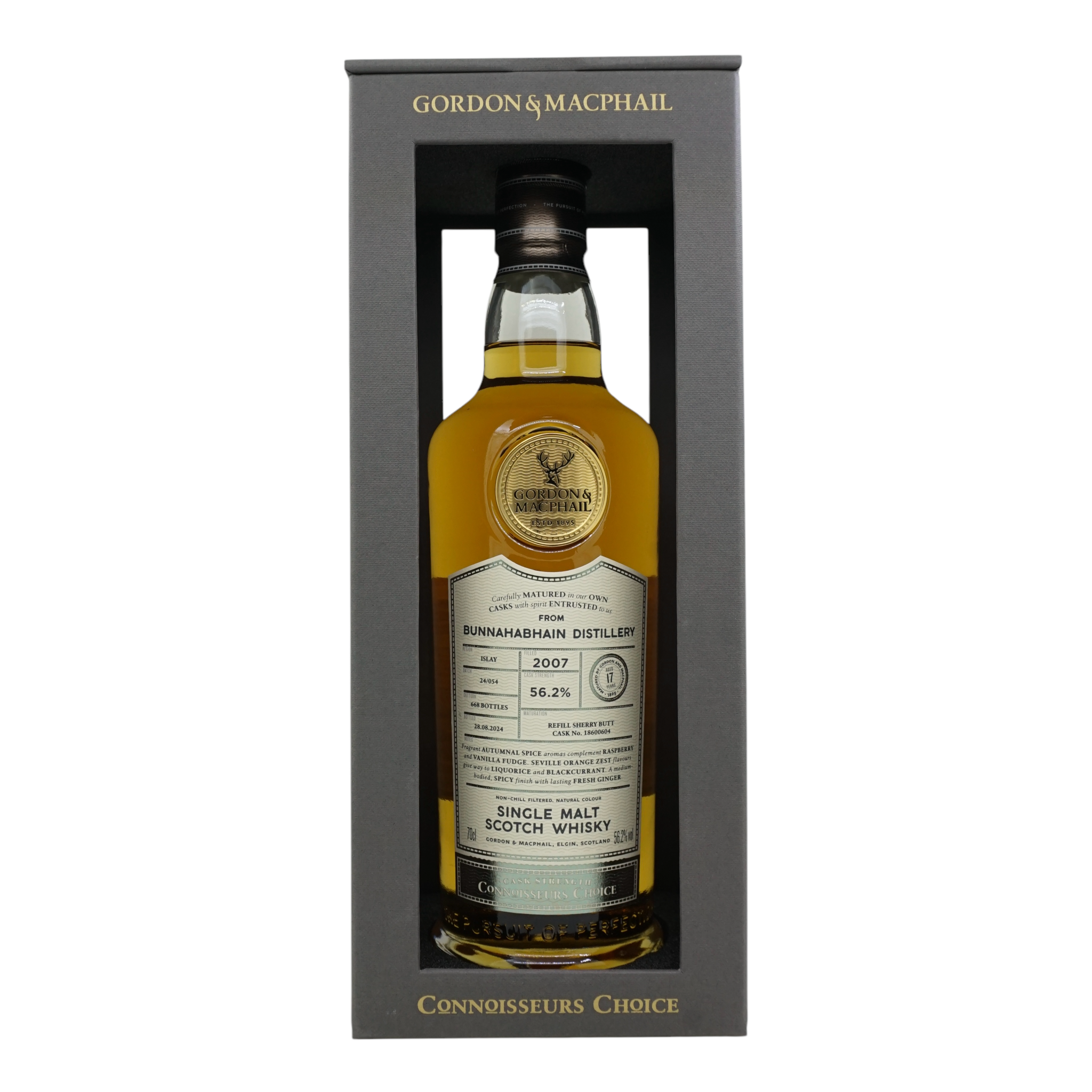 Bunnahabhain 2007/2024 17 Year Old Cask Strength Gordon&MacPhail #18600604