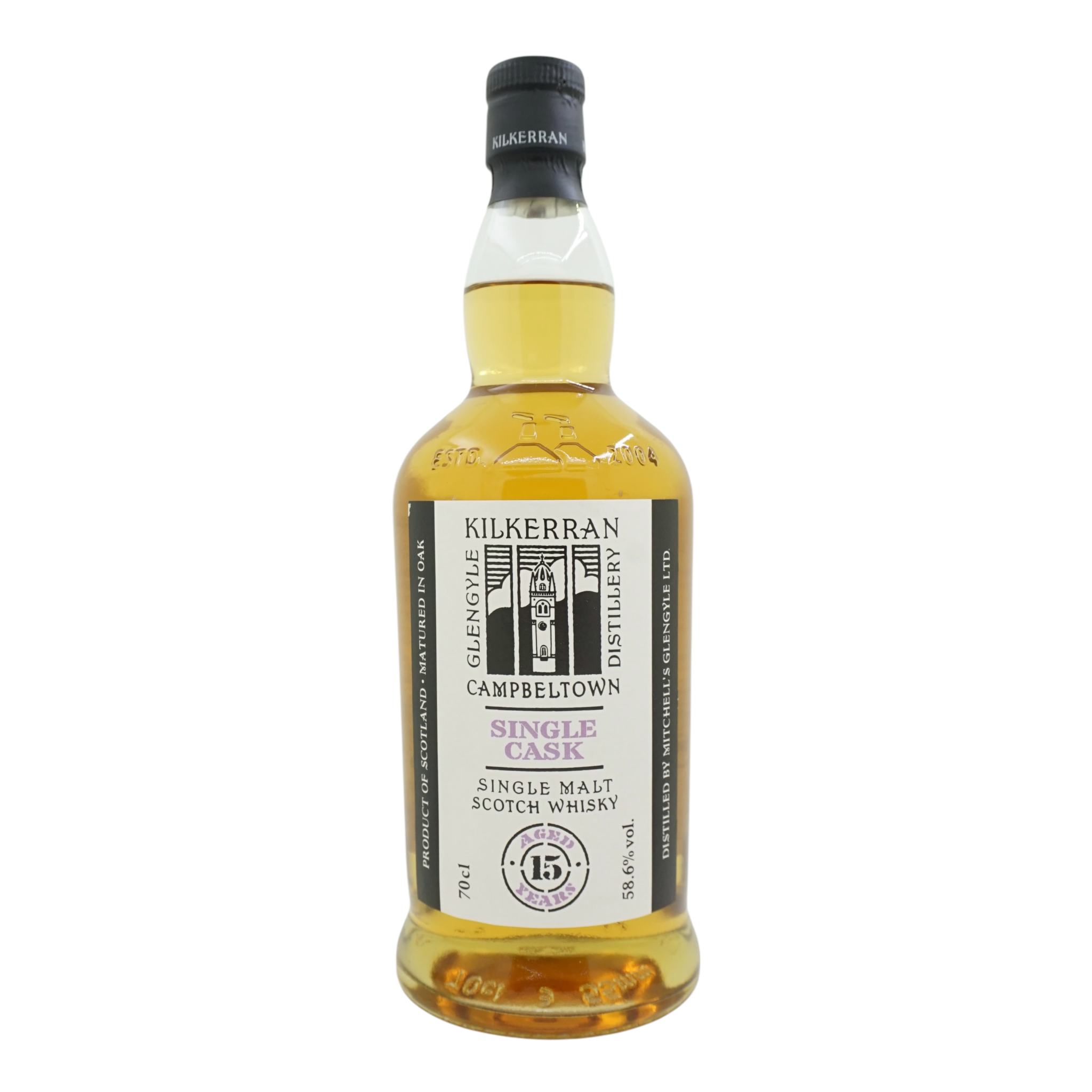 Kilkerran 2009/2024 15 Year Old 20th Anniversary Bottled for Societe Dugas 58.6%
