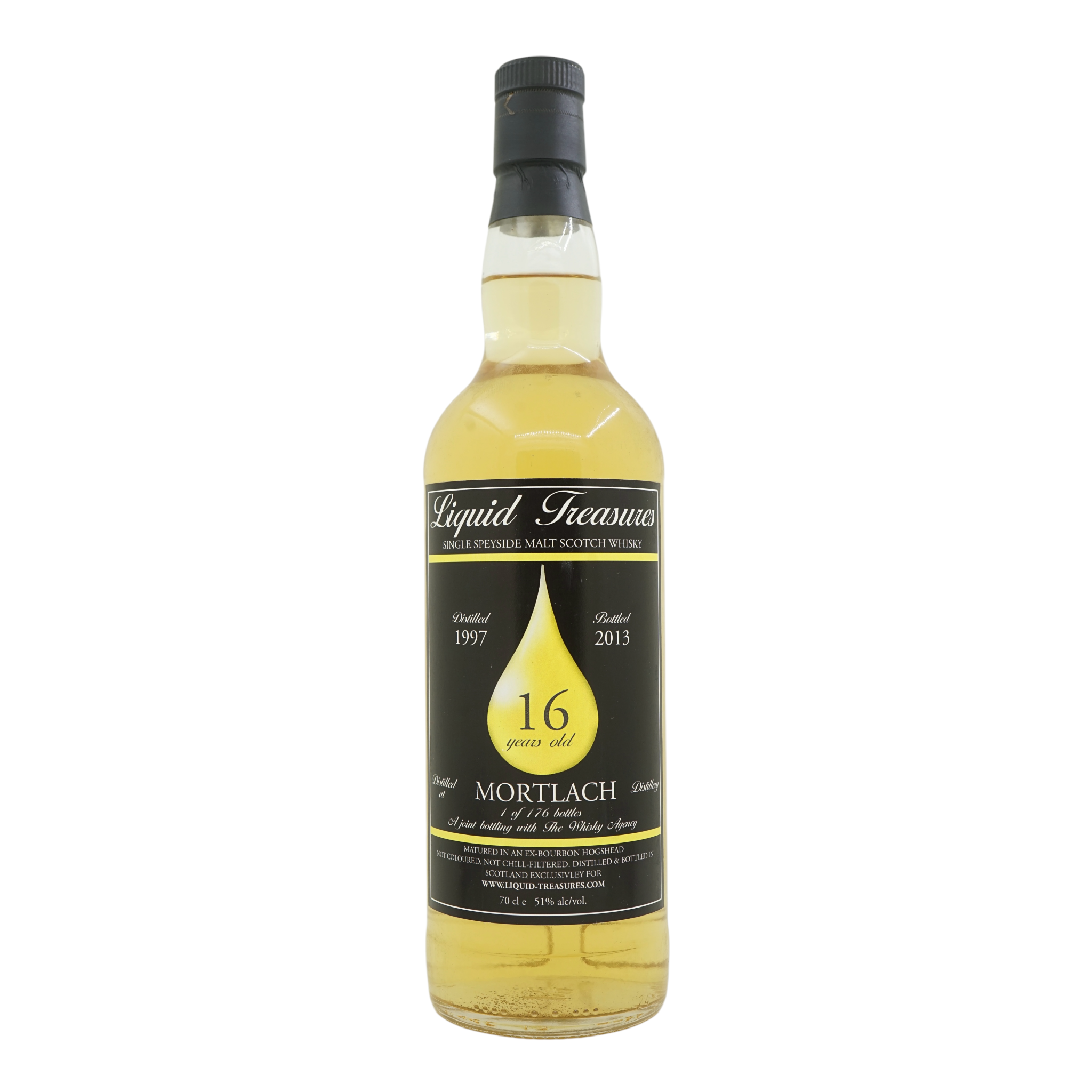 Mortlach 1997/2013 16 年陳年 Liquid Treasures 與 TWA 聯合裝瓶