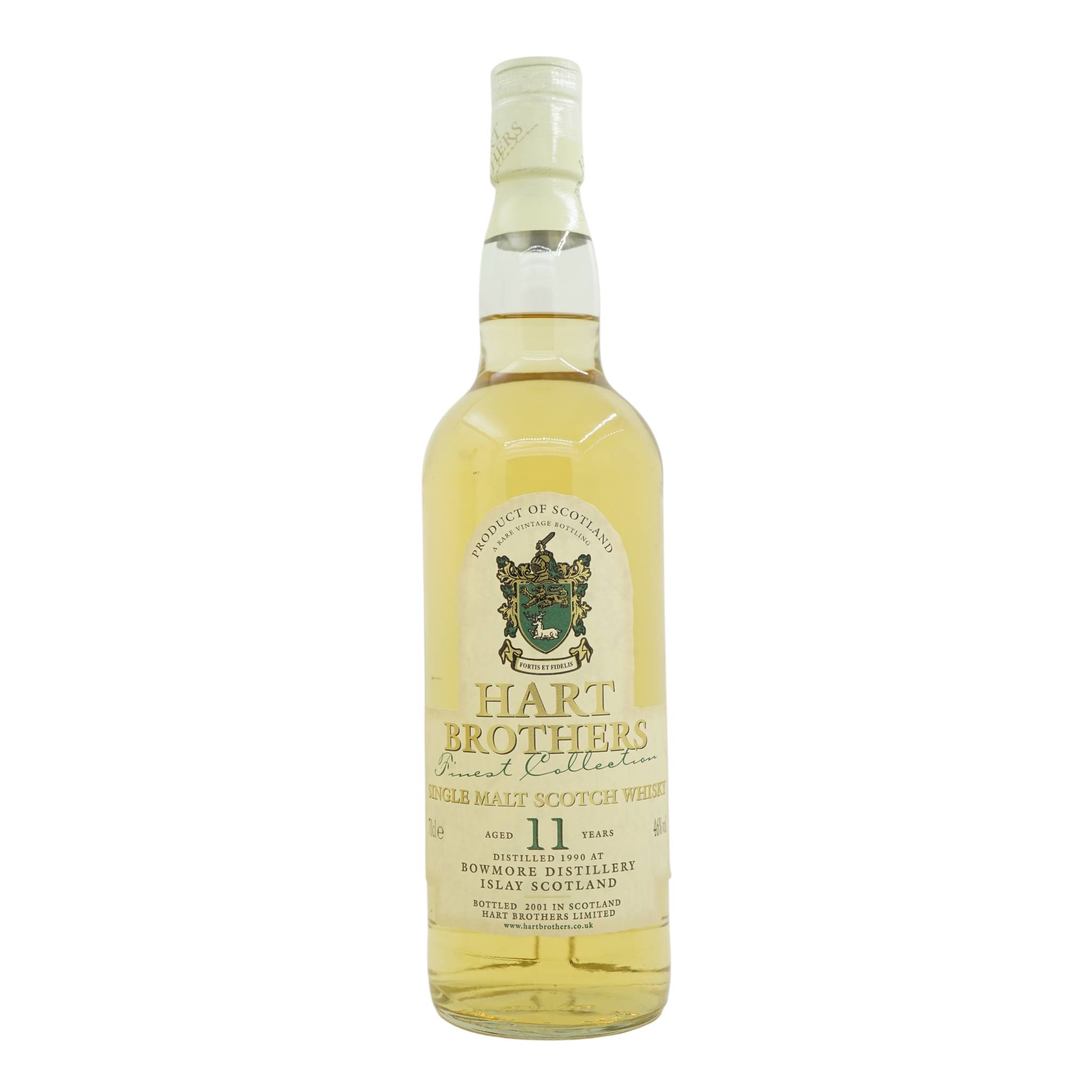 Bowmore 1990/2001 11 Year Old Finest Collection Hart Brothers