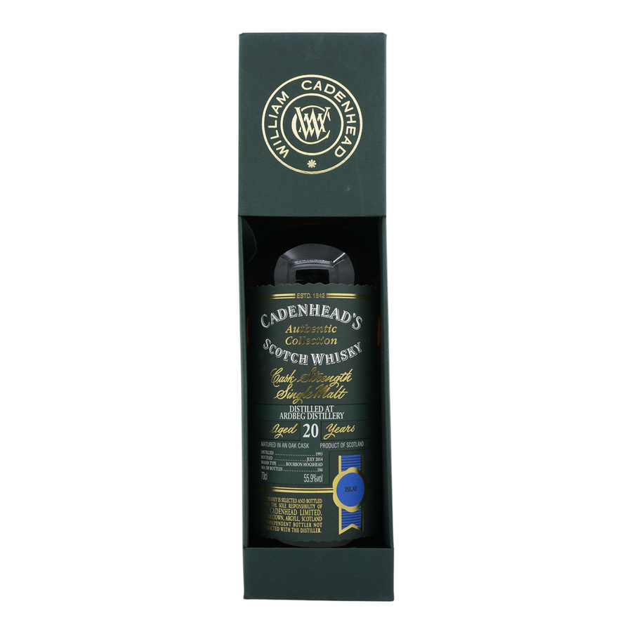 Ardbeg 1993/2014 20 年正宗系列 Cadenhead's 55.9%