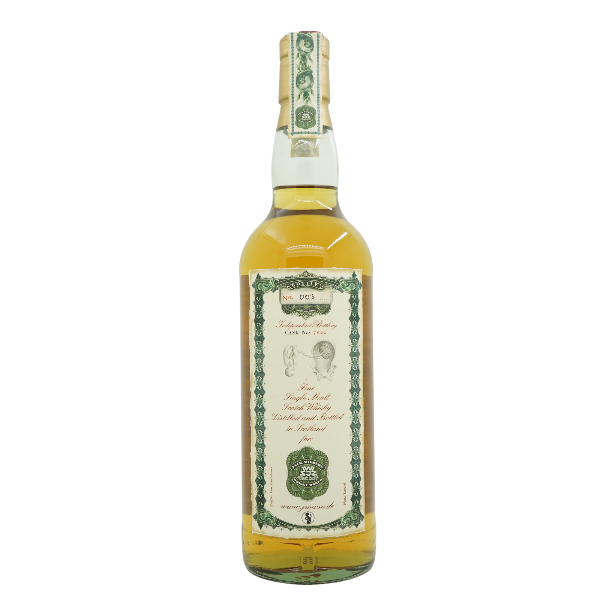 Glen Elgin 1984/2012 27 Year Old Old Train Line Jack Wiebers Whisky World #7601