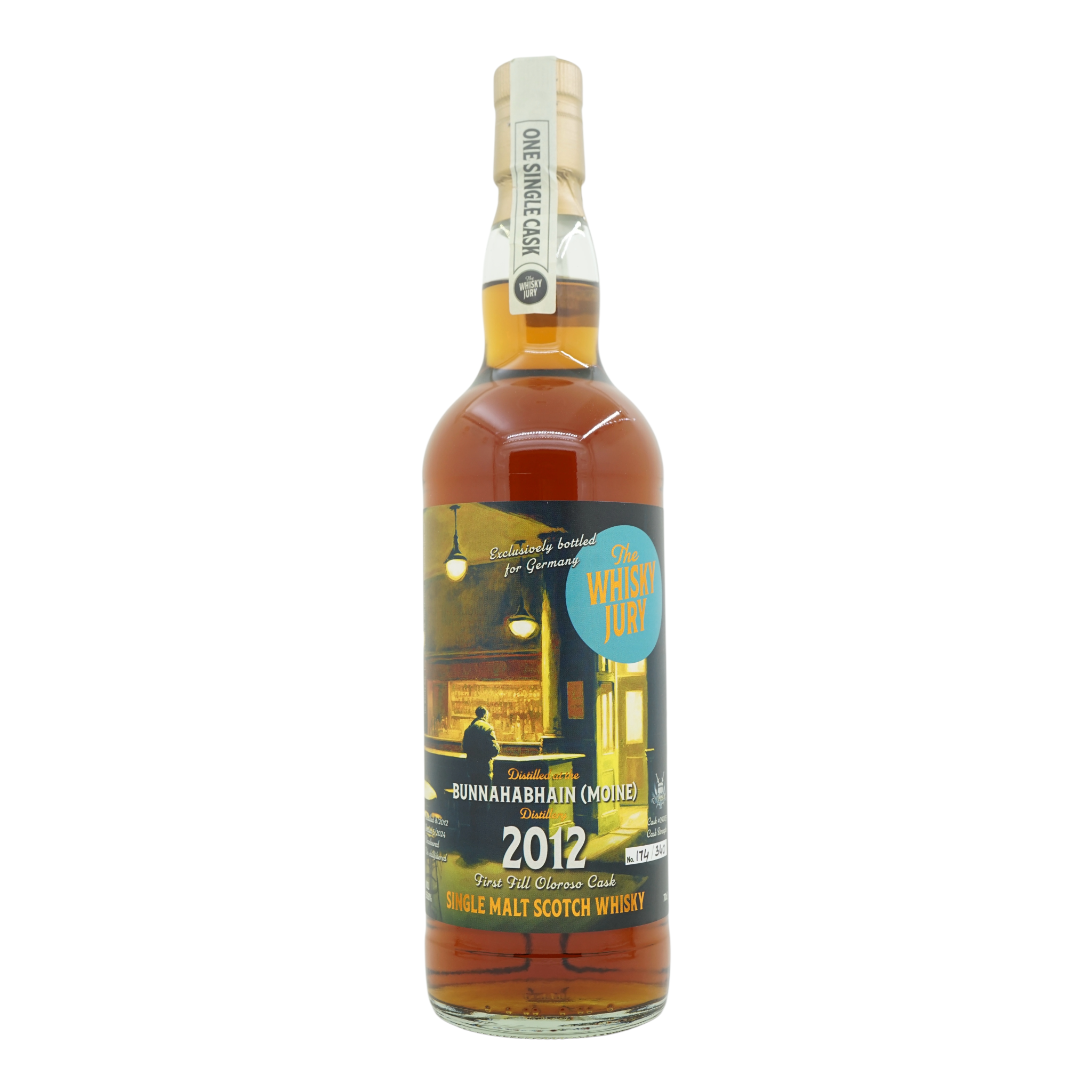Bunnahabhain 2012/2024 12 Year Old Moine The Whisky Jury #09003