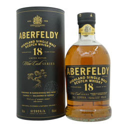 Aberfeldy 18 Year Old Wine Cask Series Finished in Sangiovese Red Wine #2924/A