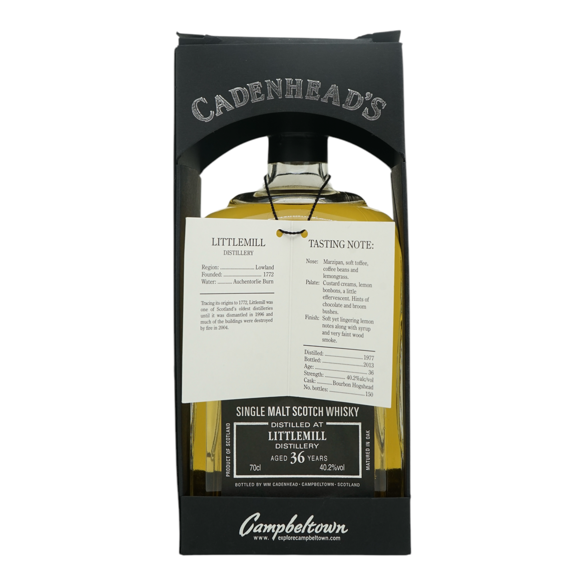 Littlemill 1977/2013 36 Year Old Small Batch Cadenhead's
