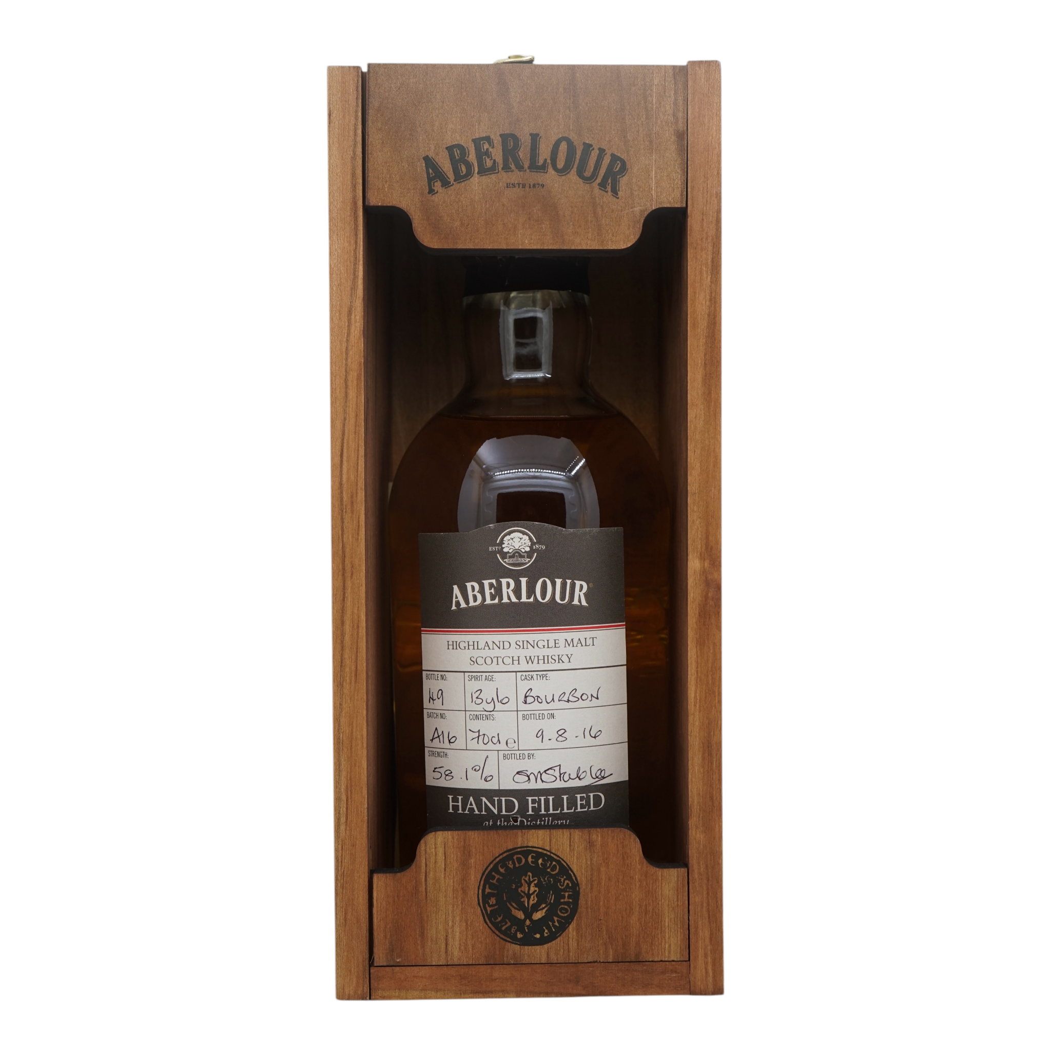 Aberlour 13 Year Old Hand Filled at the Distillery Batch A16