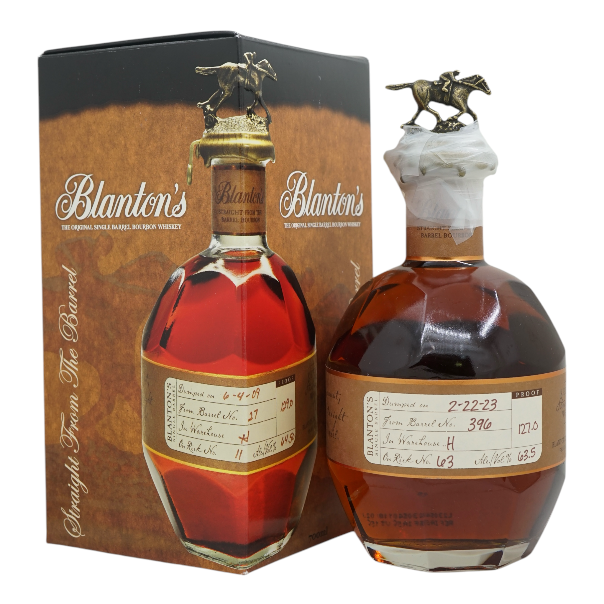 Blanton's Straight from the Barrel #396