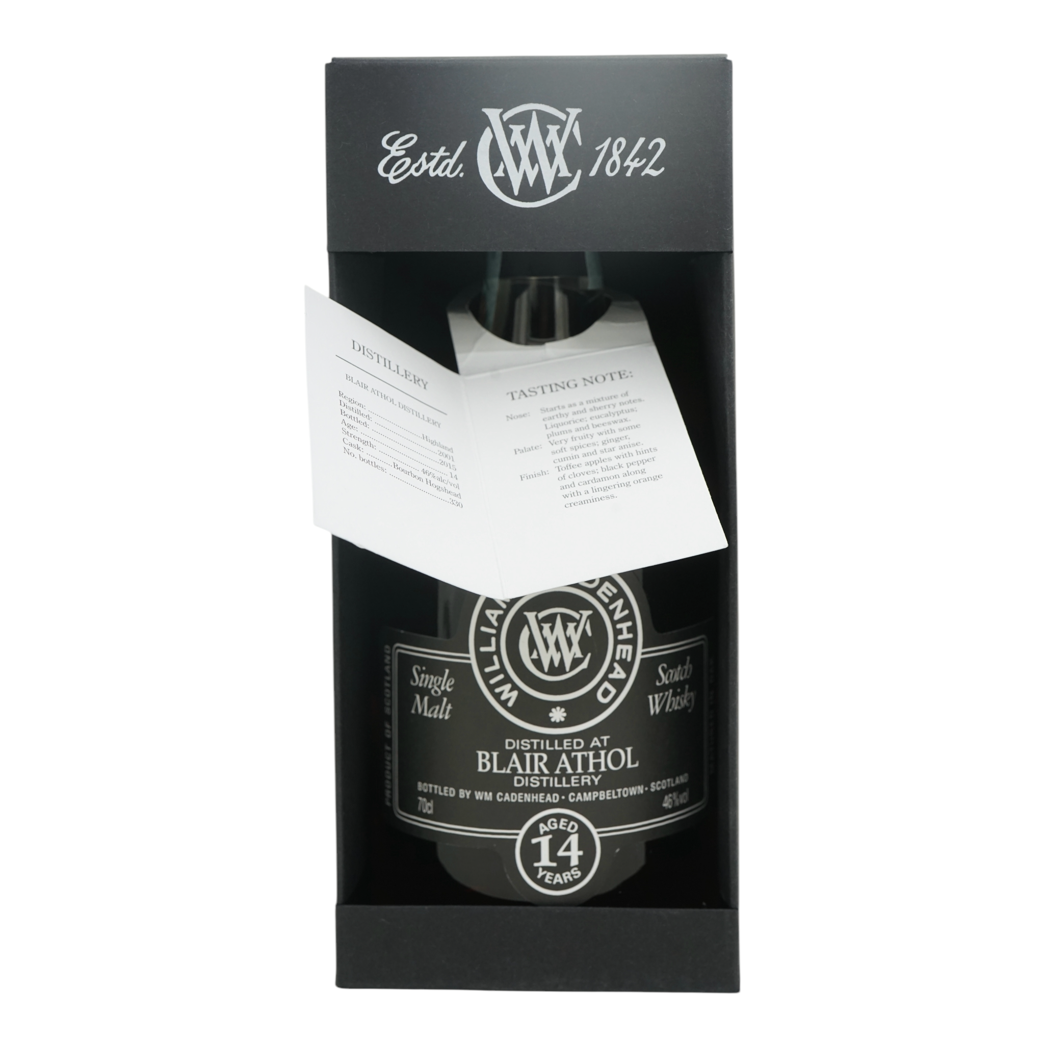 Blair Athol 2001/2015 14 Year Old Small Batch Cadenhead's