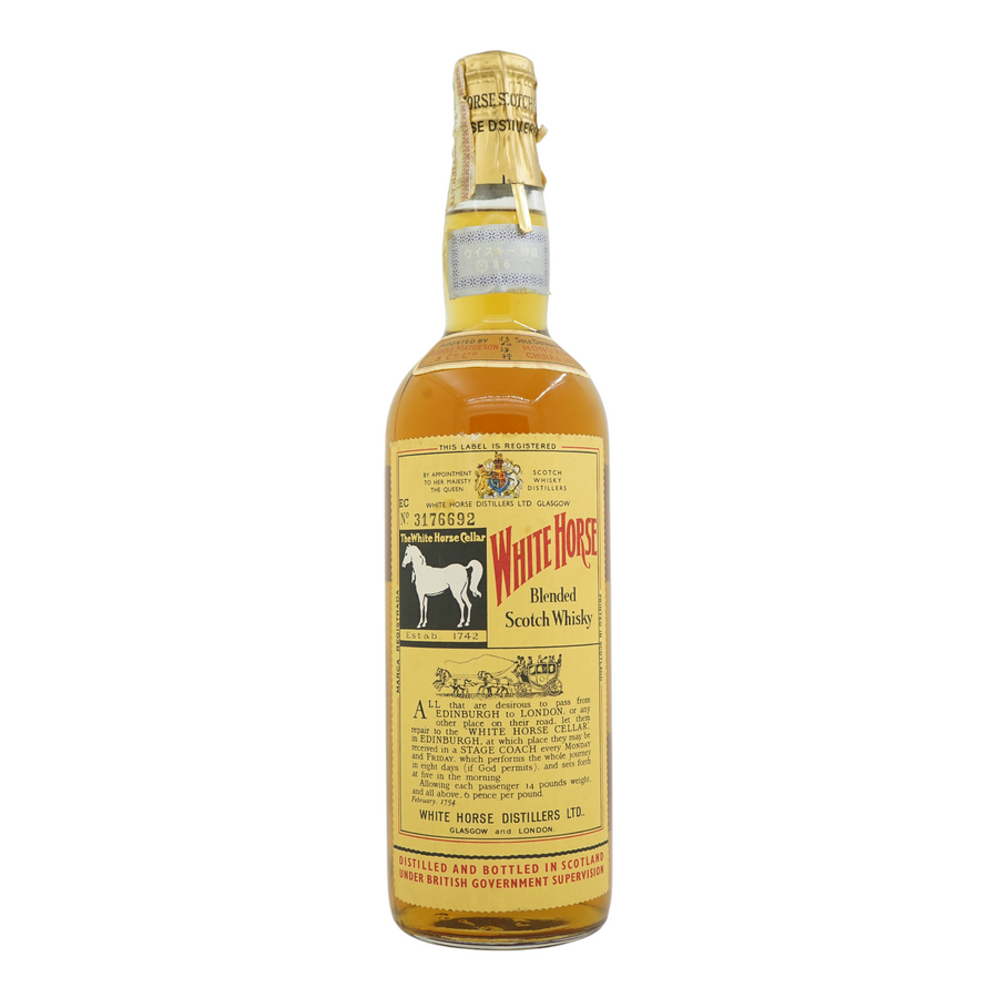 White Horse Blended Scotch Whisky 760ml 1960s