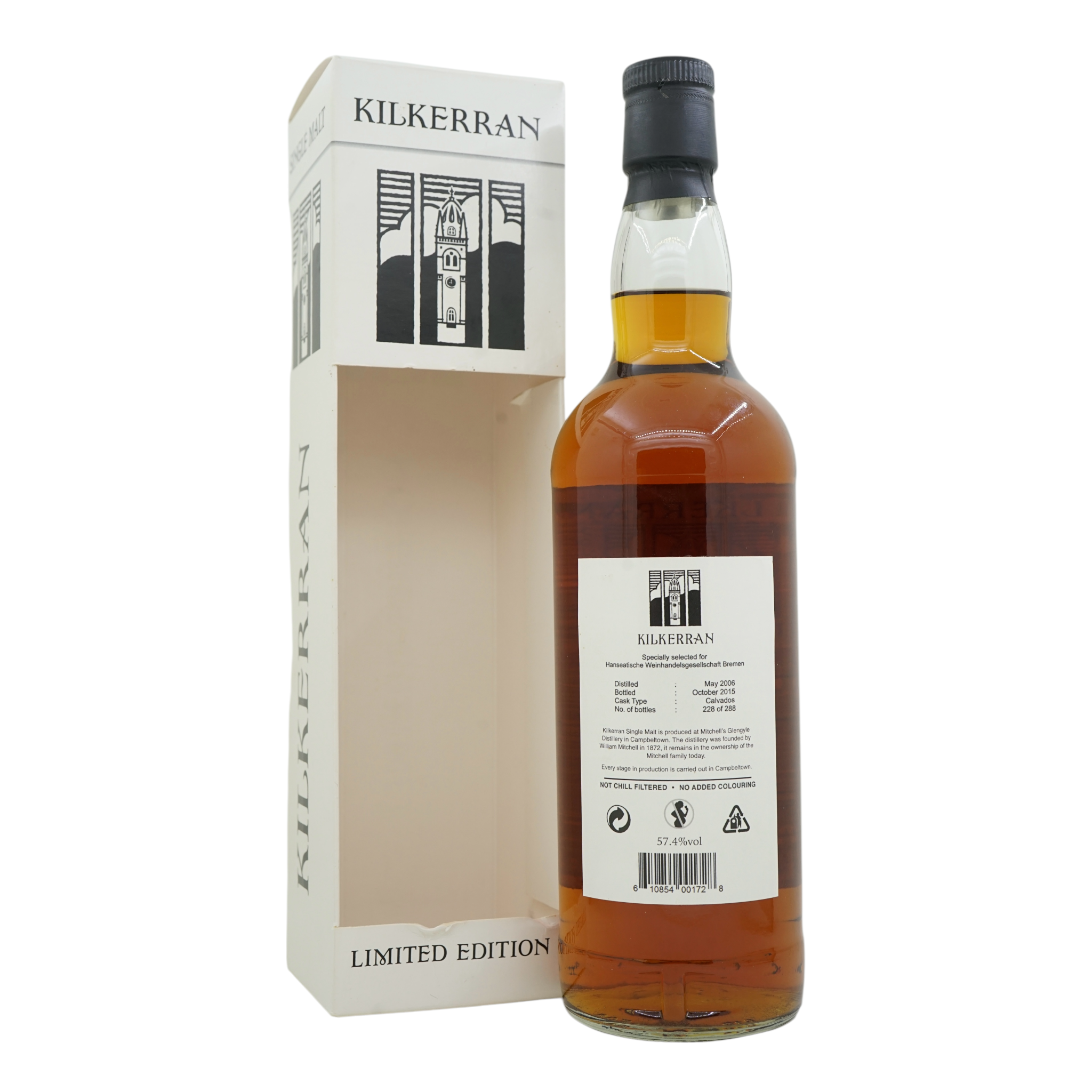 Kilkerran 2006/2015 Single Cask Calvados Cask 57.4%