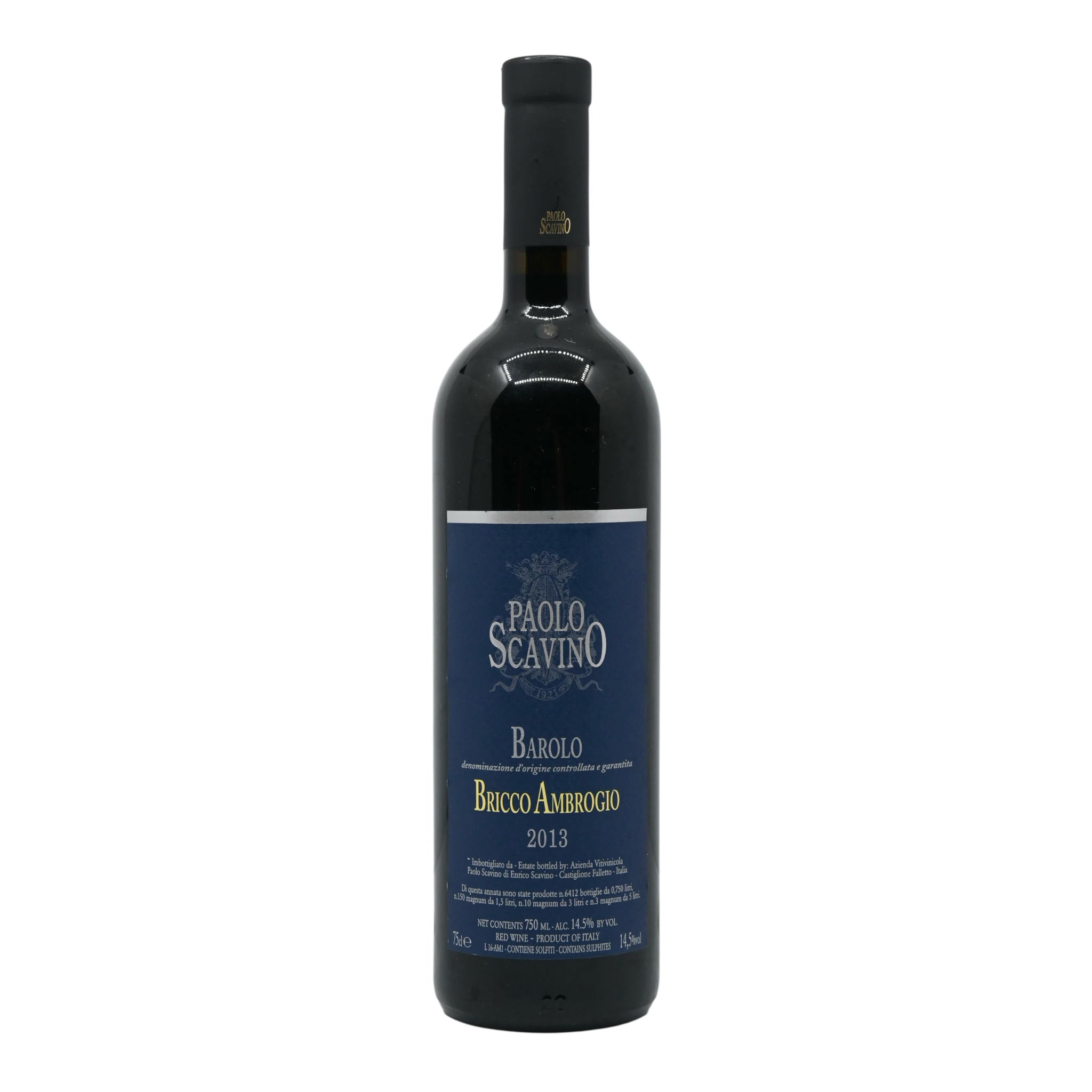 Paolo Scavino Barolo Bricco Ambrogio 2013 (RPWA: 94 / Vinous: 92)