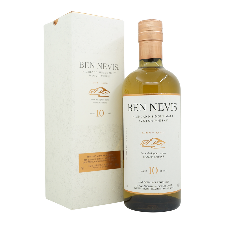 Ben Nevis 10 Year Old New Label