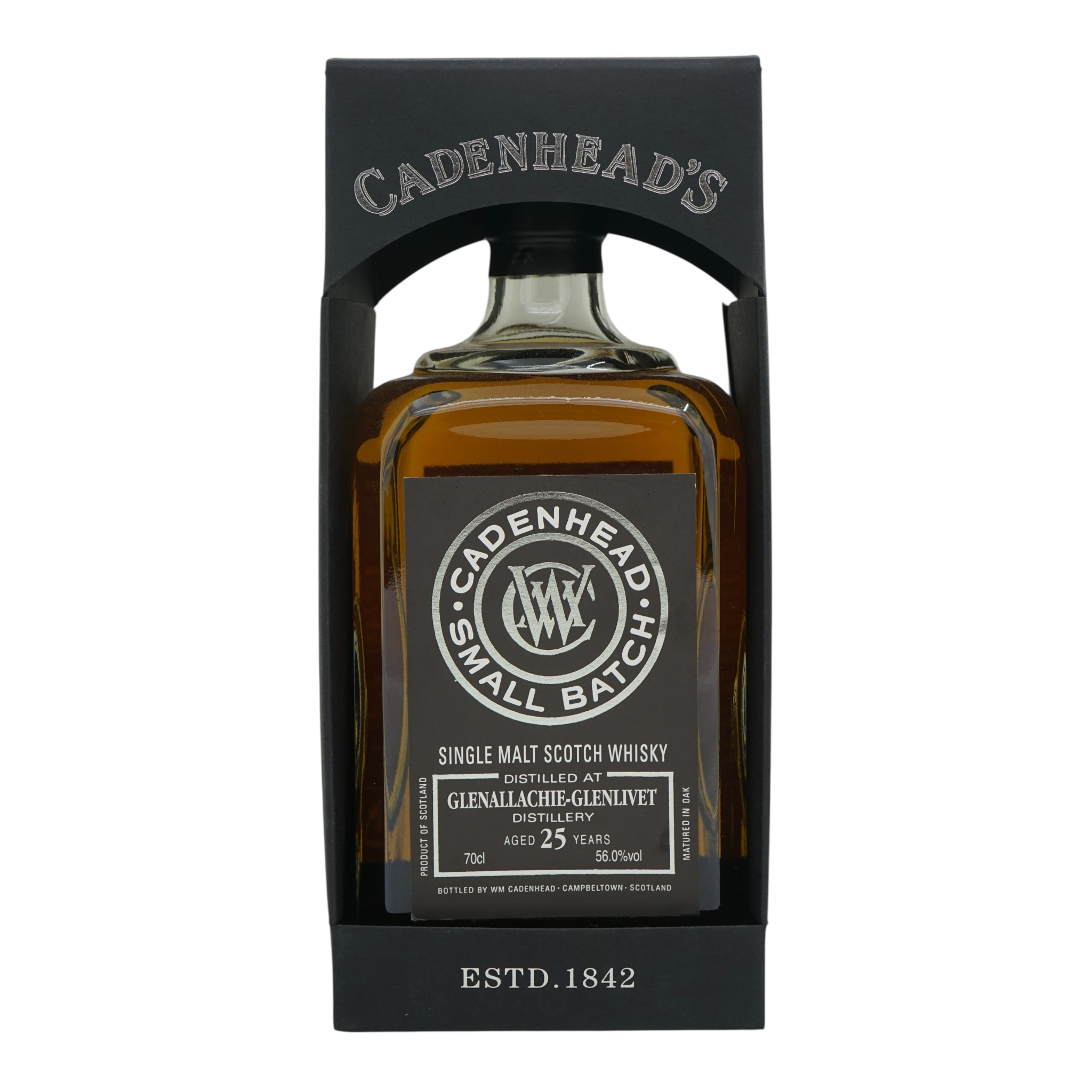 Glenallachie 1992/2018 25 Year Old Single Cask Cadenhead's 56%