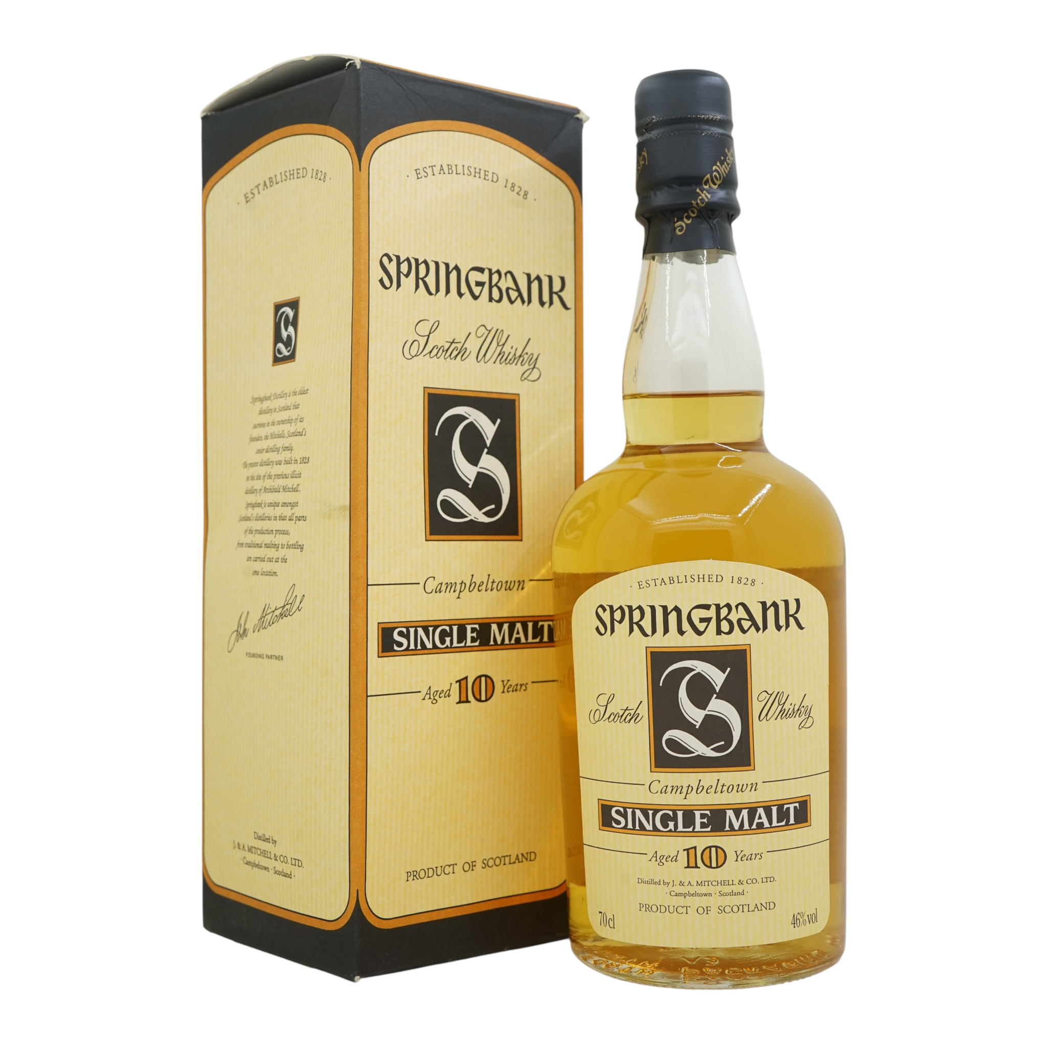 Springbank 10 Year Old Beige Label