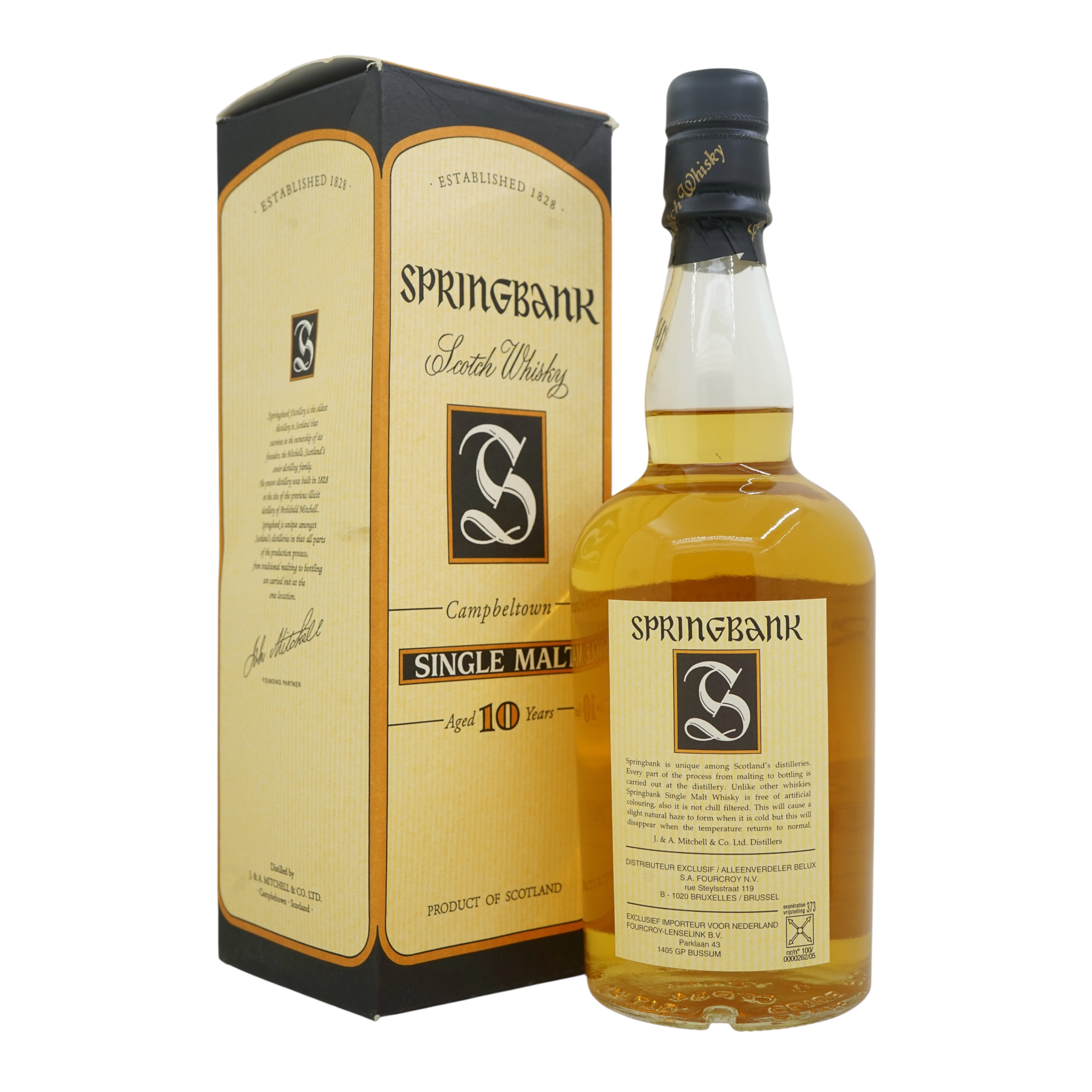 Springbank 10 Year Old Beige Label