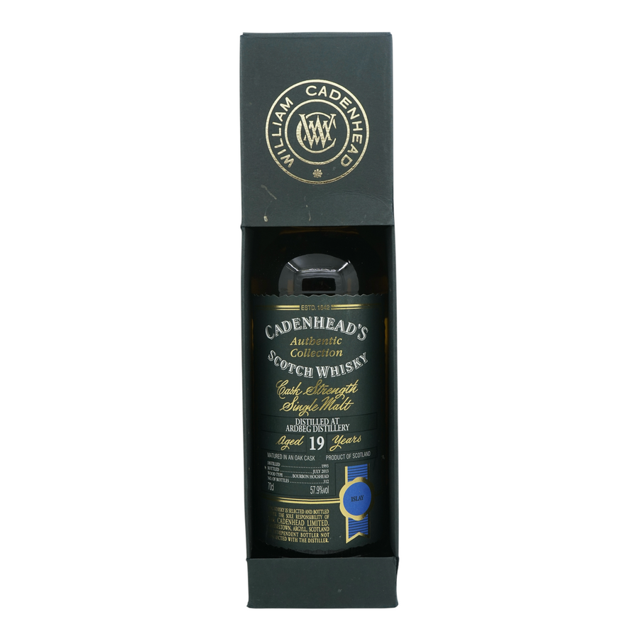 Ardbeg 1993/2013 19 Year Old Authentic Collection Cadenhead's 57.9%