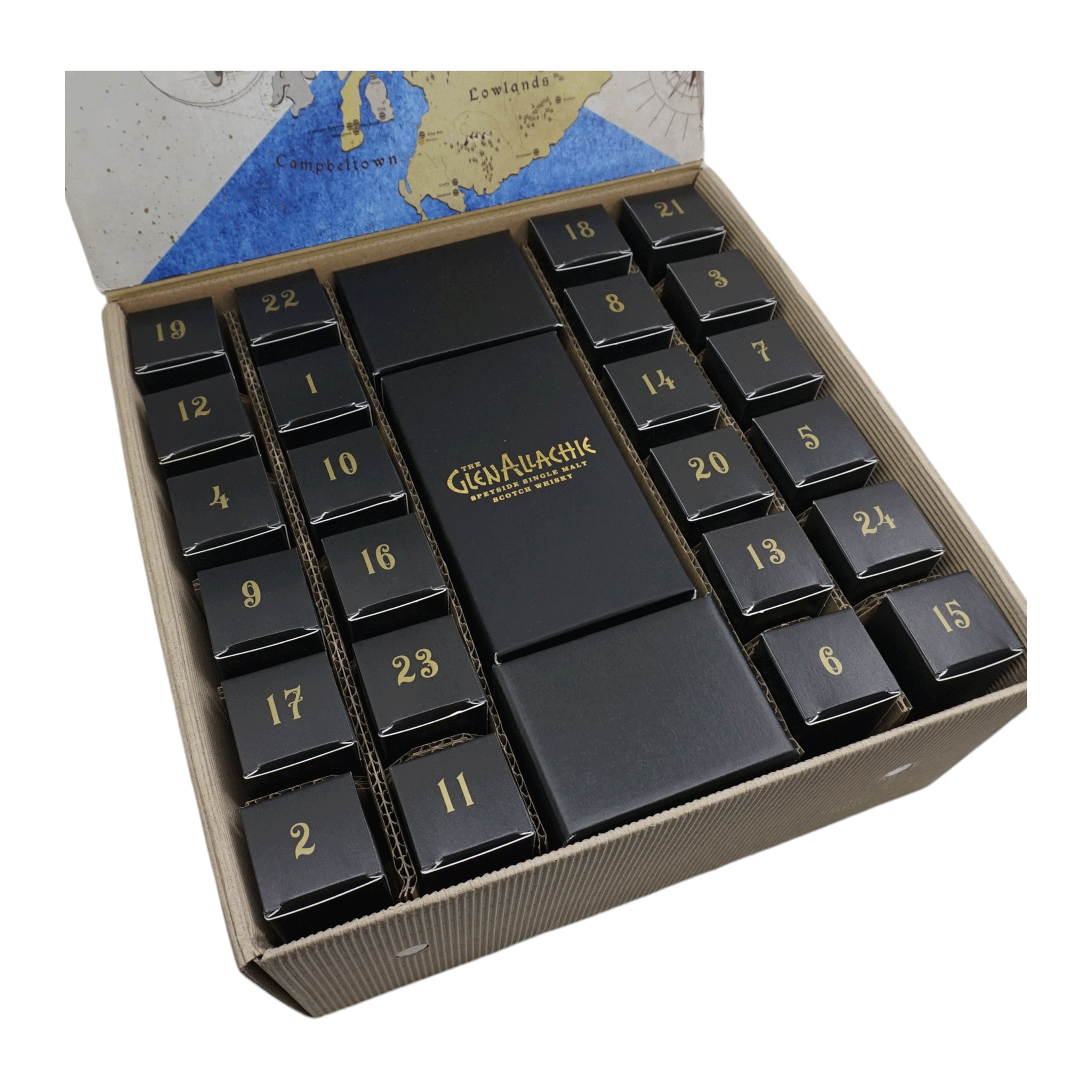 테이스팅 24 스카치 위스키 어드벤트스케일렌더