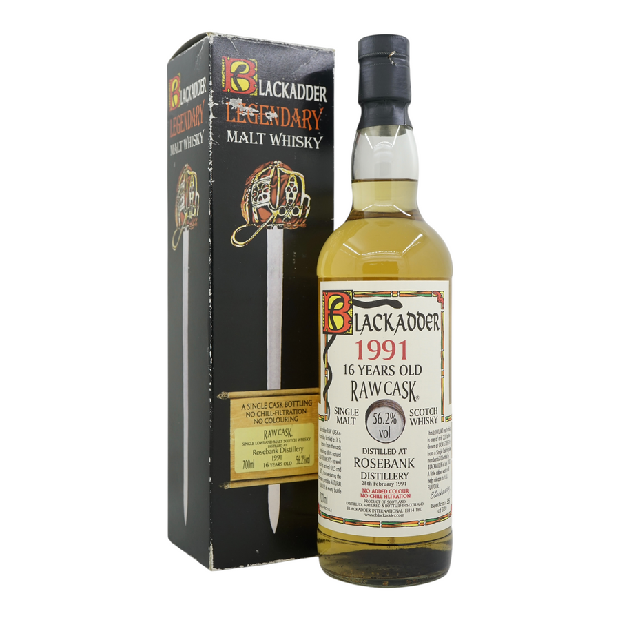 Rosebank 1991 16 Year Old Raw Cask Blackadder #630