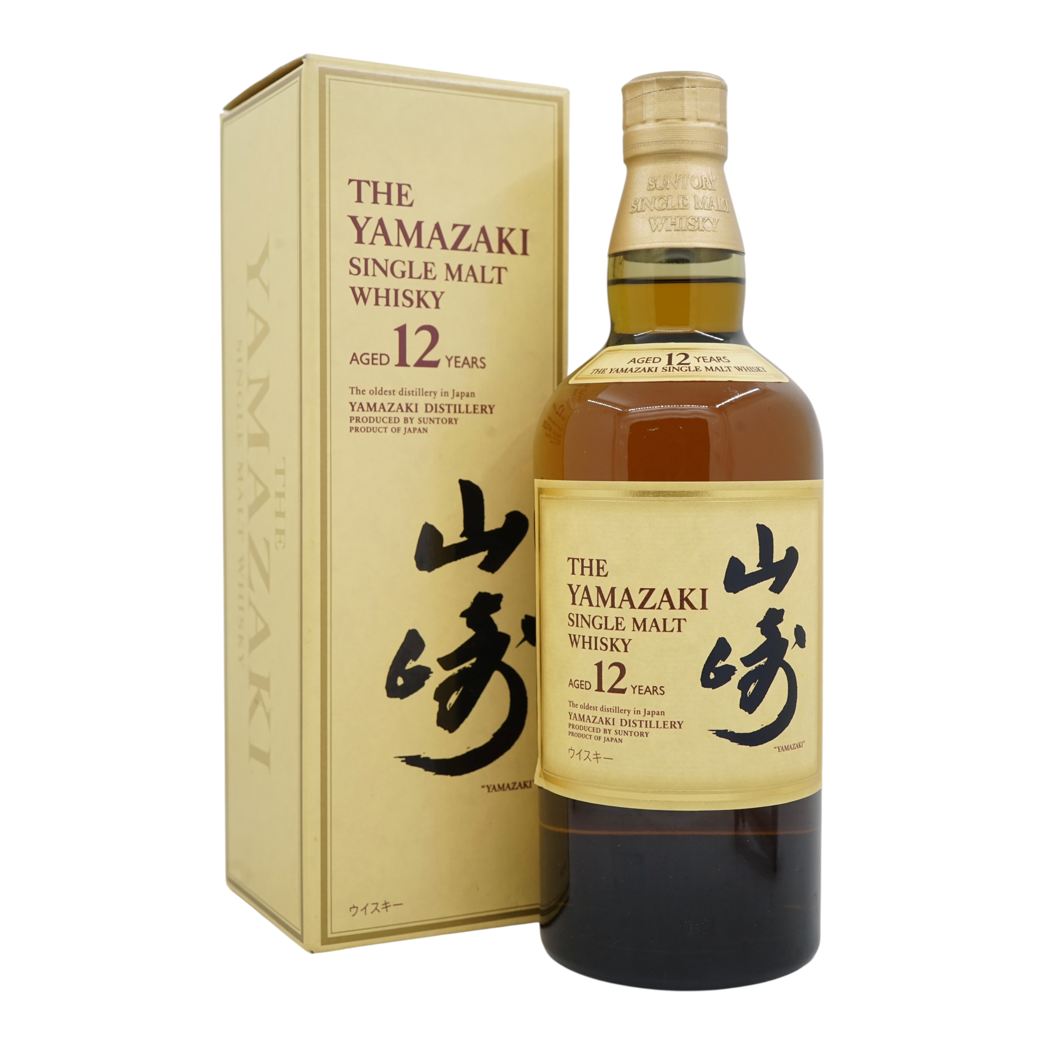 Yamazaki 12 Year Old - 黃盒 金花頭