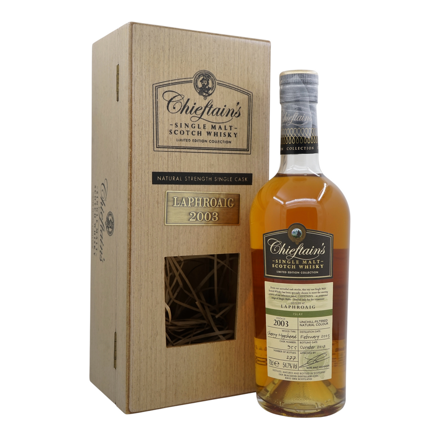 Laphroaig 2003/2017 Chieftain's Ian Macleod #955