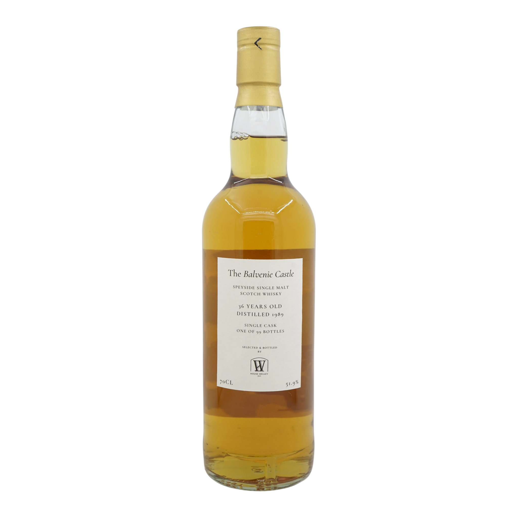 Balvenie 1989 36 Year Old House Welley Whisky Bar - The Balvenie Castle