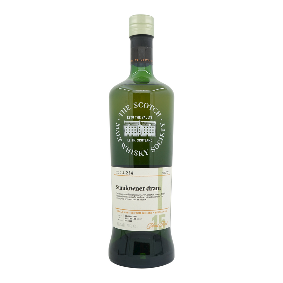 Highland Park 2001 15 Year Old SMWS 4.234 - Sundowner dram