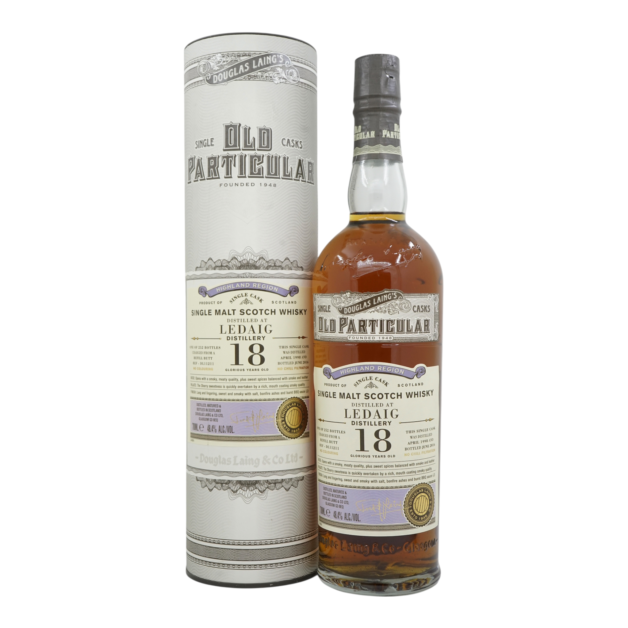 Ledaig 1998/2016 18 Year Old Old Particular Douglas Laing #DL11211