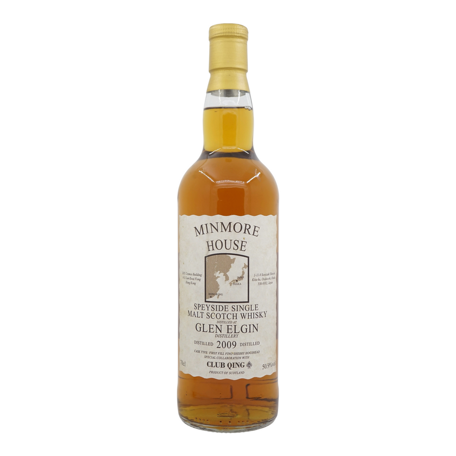 Glen Elgin 2009 16 Year Old First Fill Fino Sherry Hogshead Minmore House x Club Qing