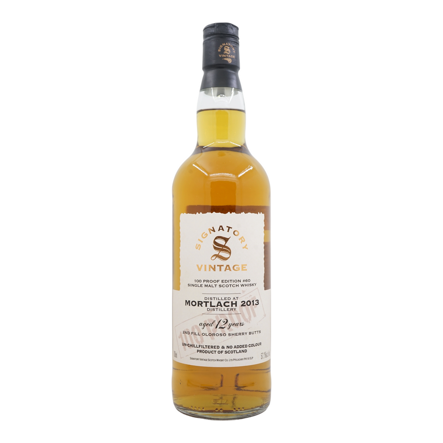 Mortlach 2013/2025 12 Year Old 100 Proof Edition #60 Signatory Vintage